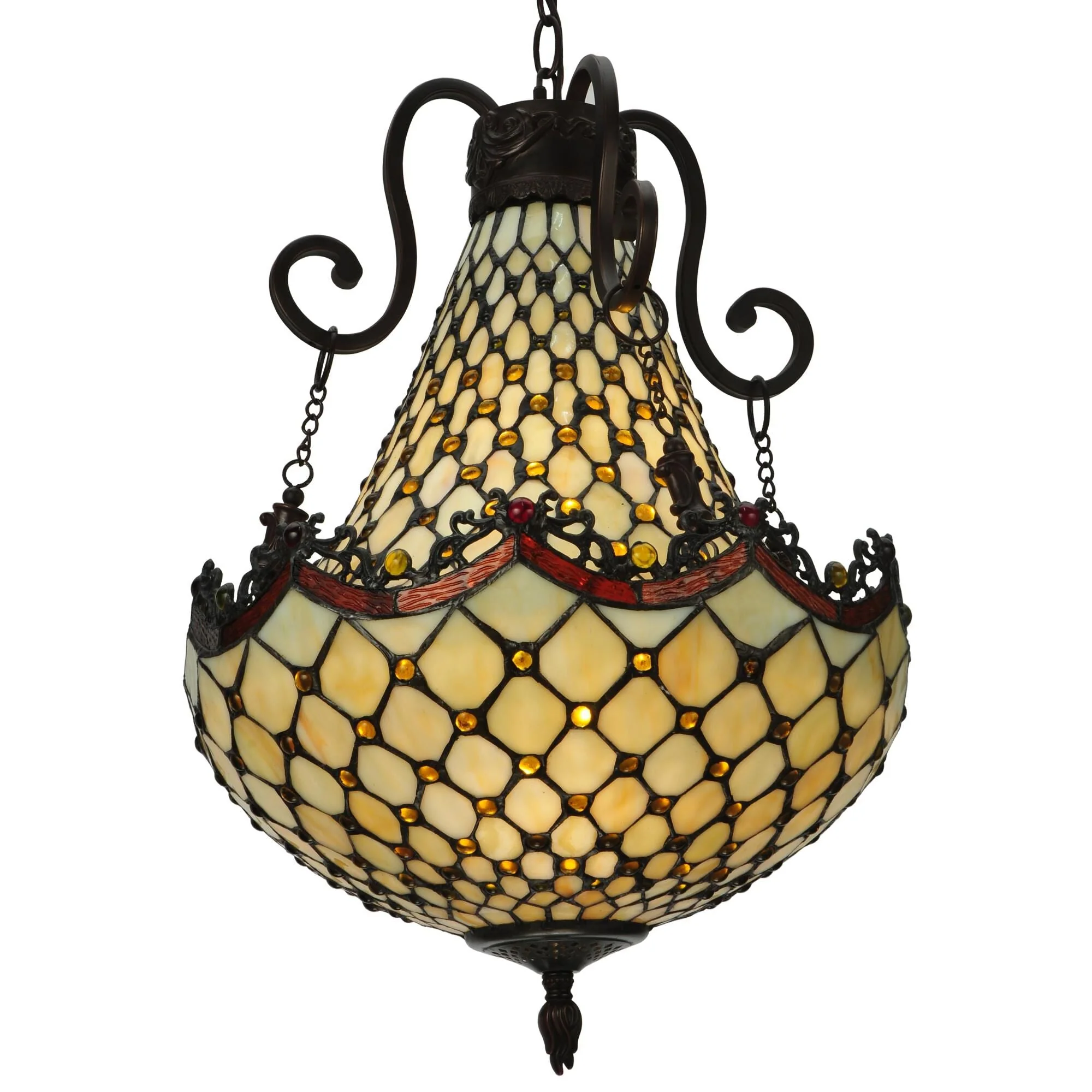 Meyda Lighting Diamond And Jewel 16 Inch Large Pendant Cp15257 - Image 1