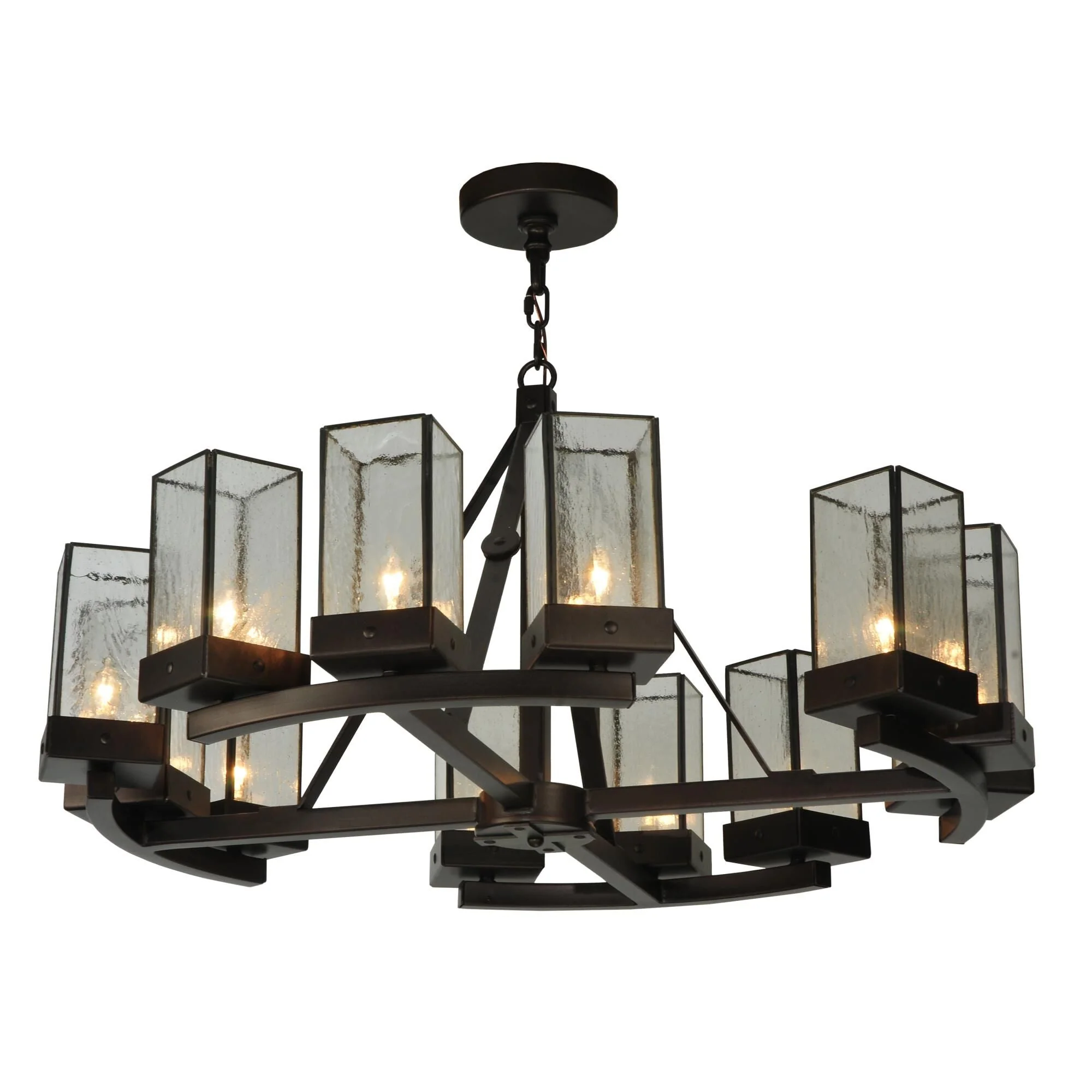 Meyda Lighting Parker 36 Inch 12 Light Chandelier Cp15364 - Image 1
