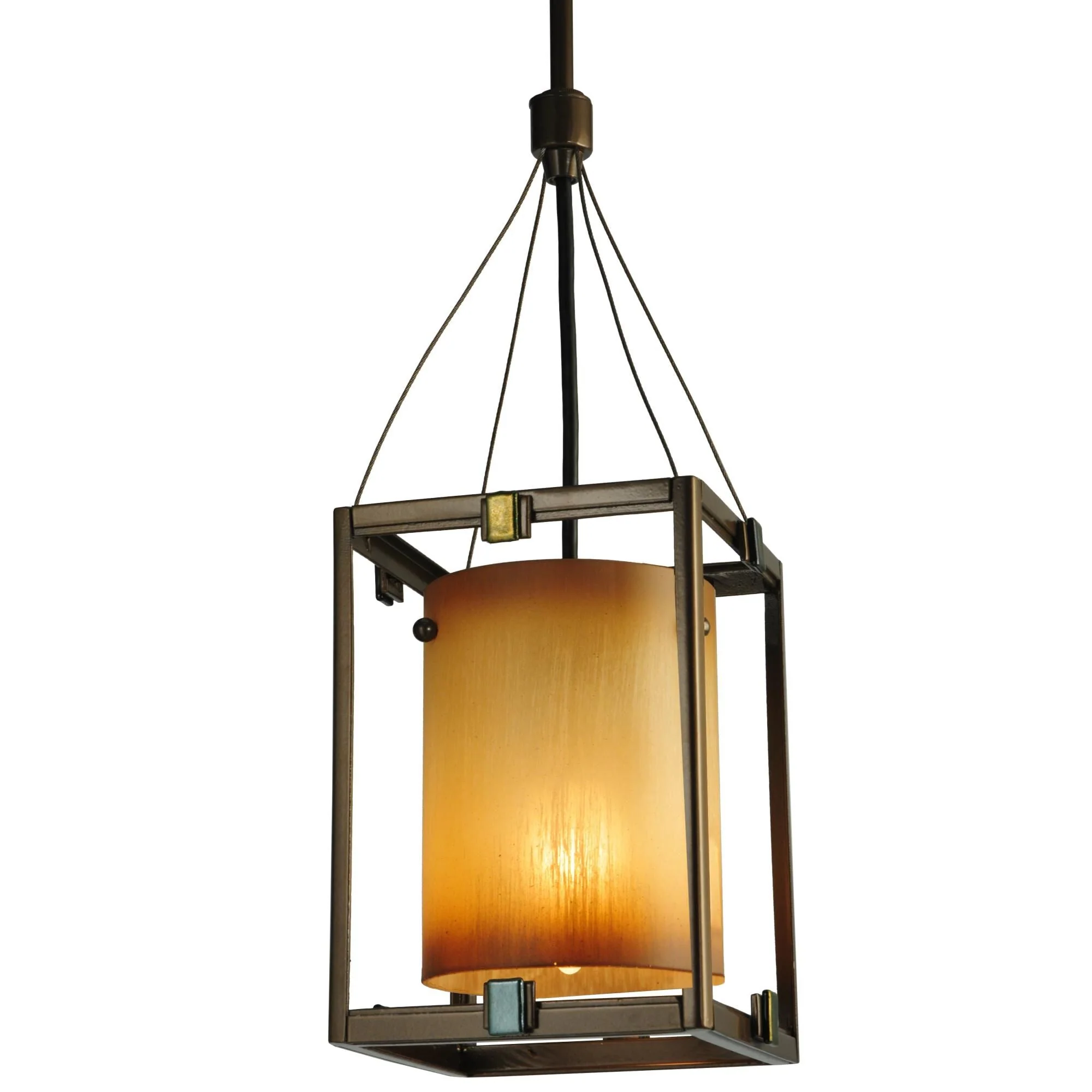 Meyda Lighting Kitzi Cylinder 884 Inch Large Pendant Cp15407 - Image 1