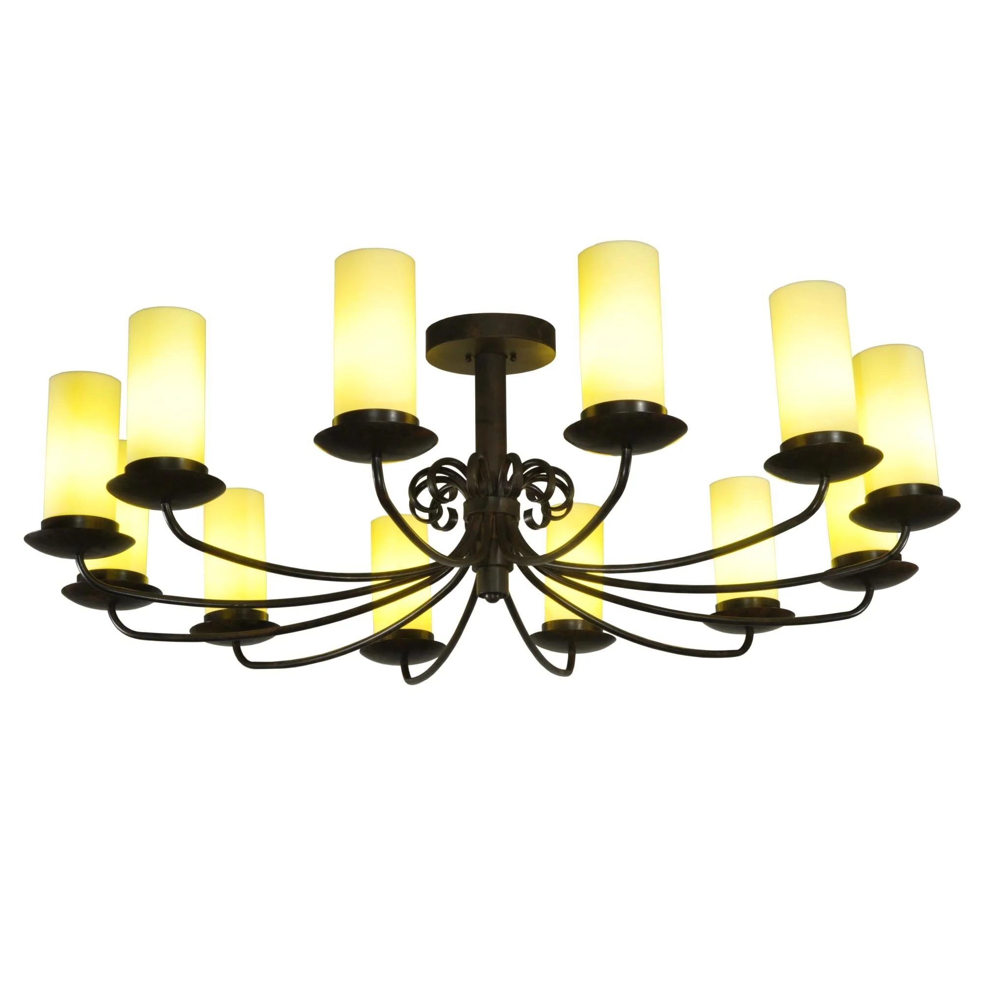 Meyda Lighting Atria 54 Inch 12 Light Chandelier Cp15606 - Image 2