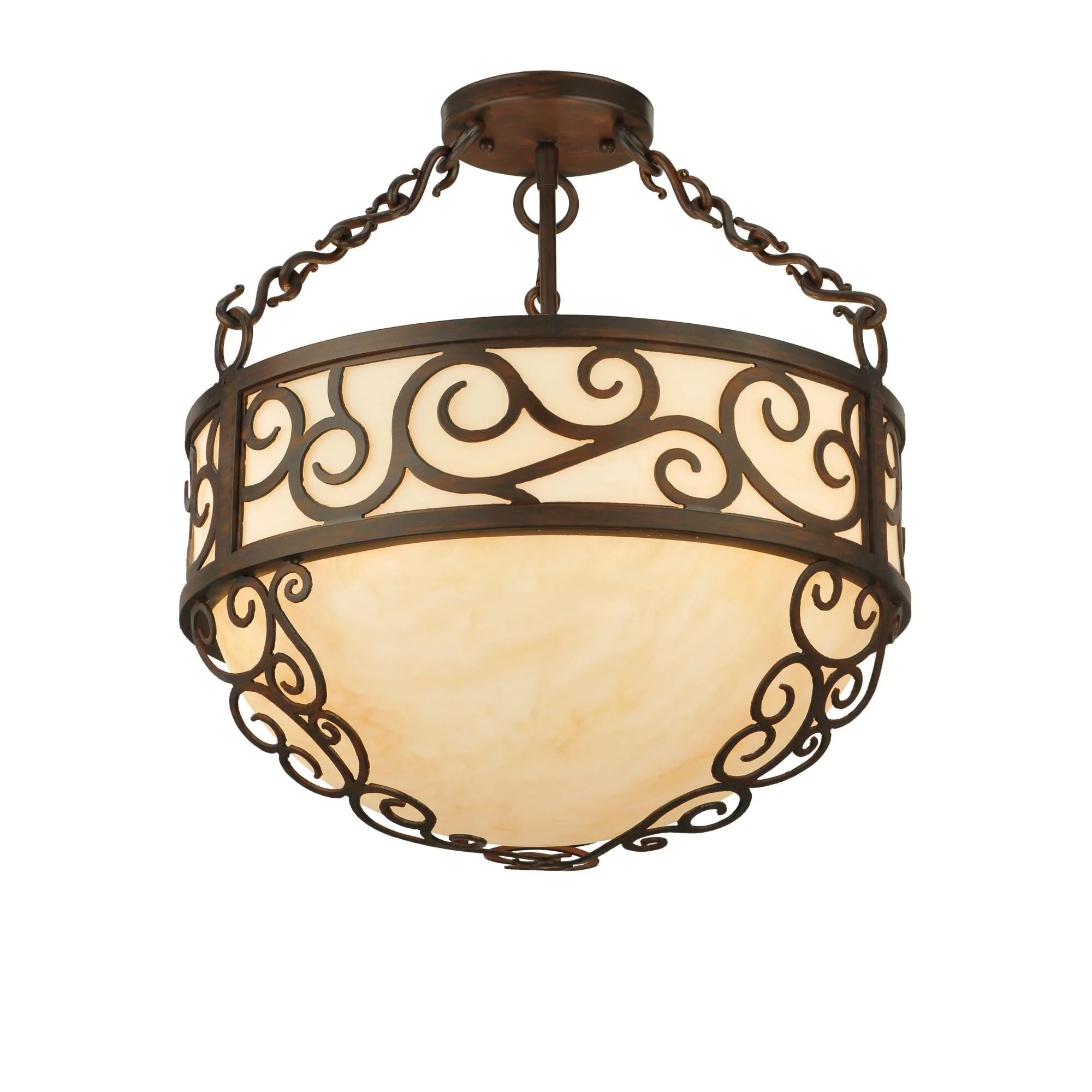Meyda Lighting Lilliana 15 Inch Large Pendant Cp15735 - Image 1