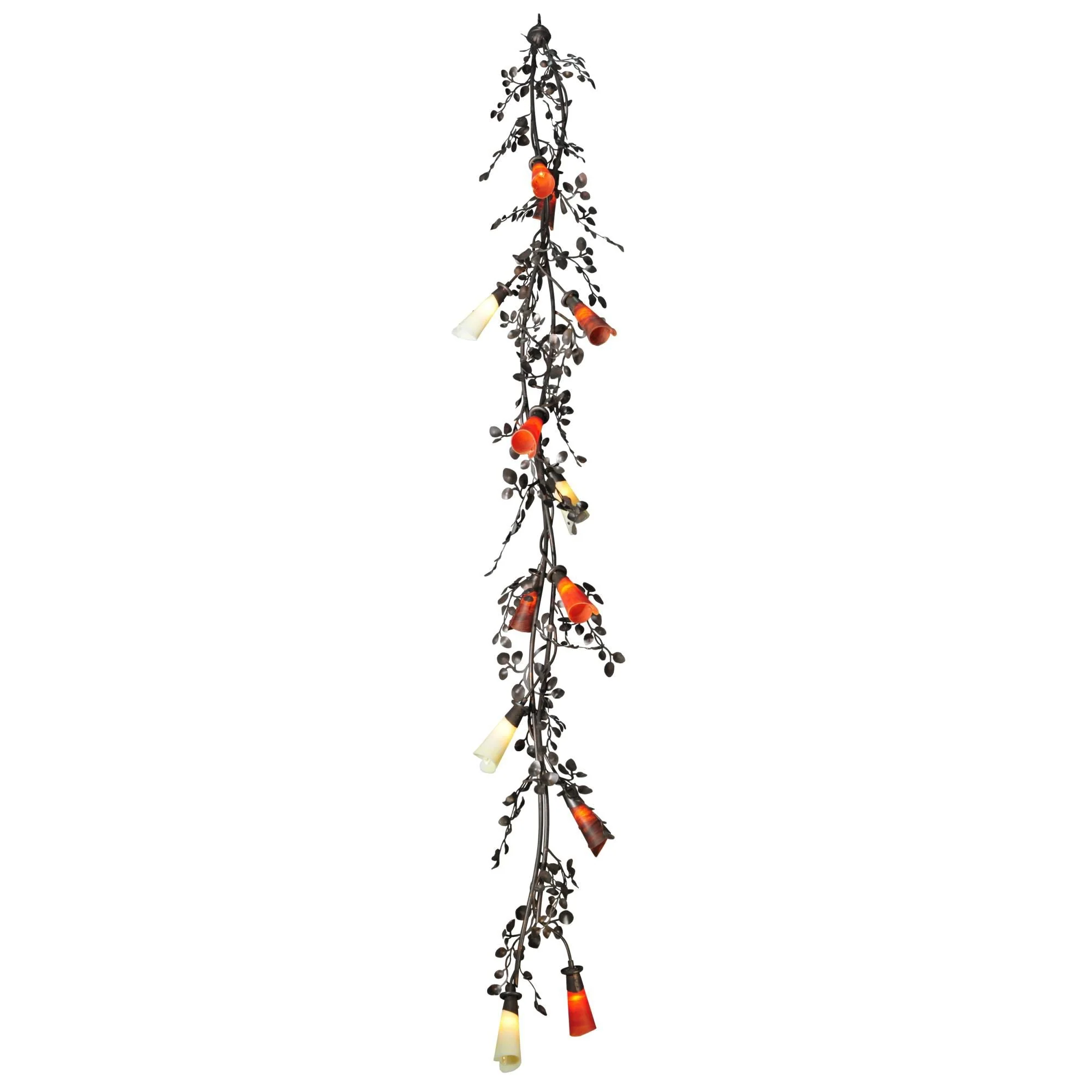 Meyda Lighting Vinca Vine 22 Inch 12 Light Mini Chandelier Cp15751 - Image 1