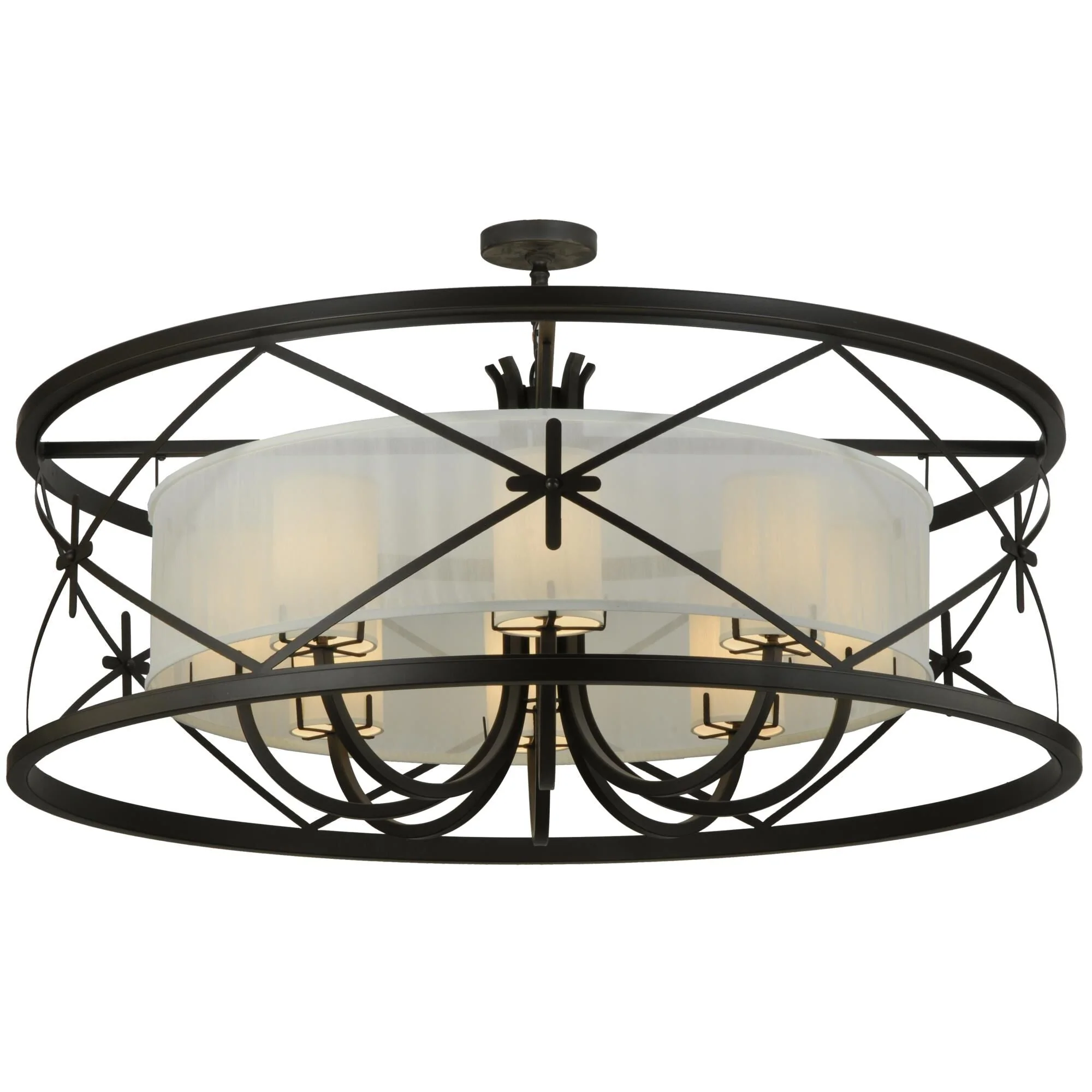 Meyda Lighting Penelope 54 Inch Large Pendant Cp15757 - Image 1