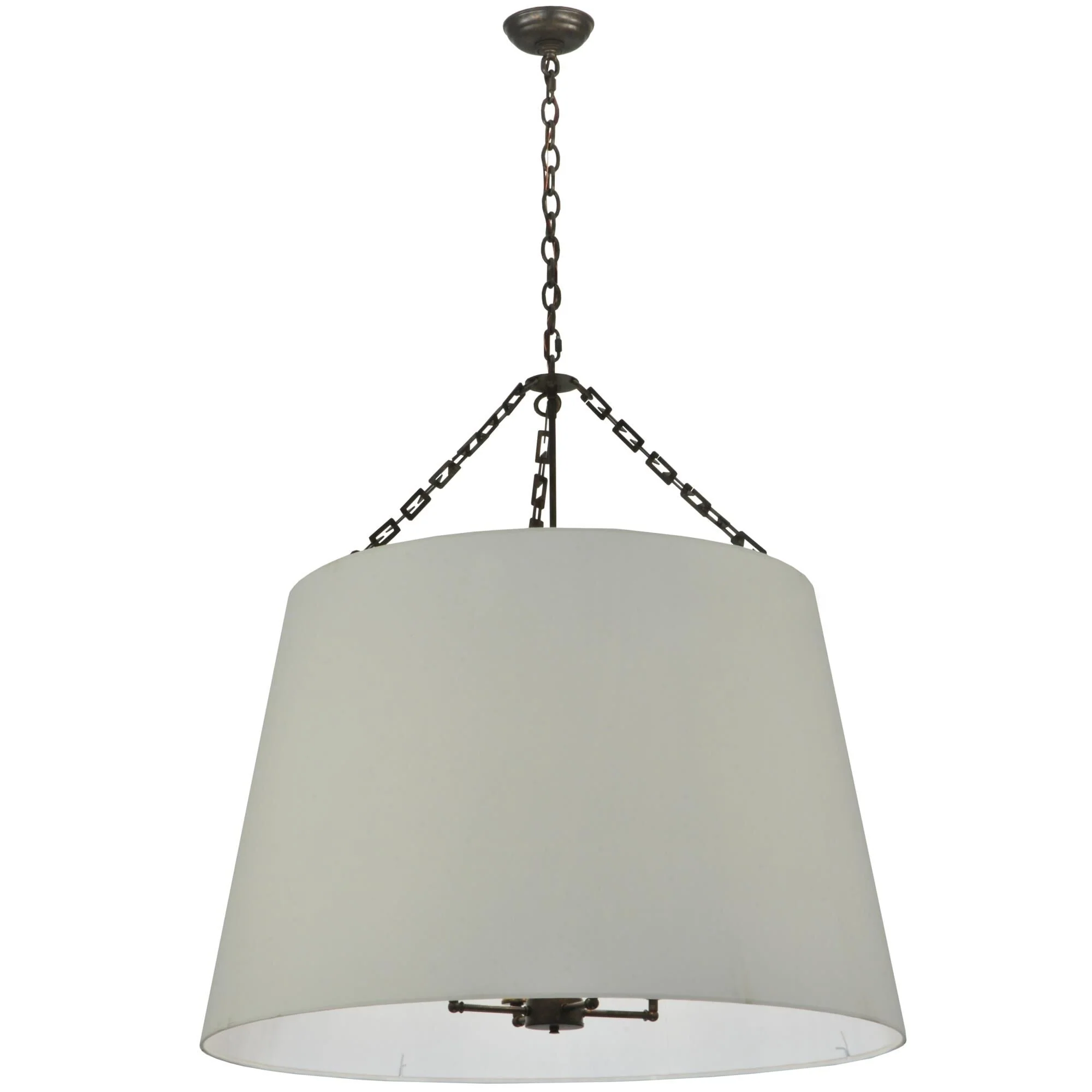 Meyda Lighting Cilindro White 36 Inch Large Pendant Cp15768 - Image 1