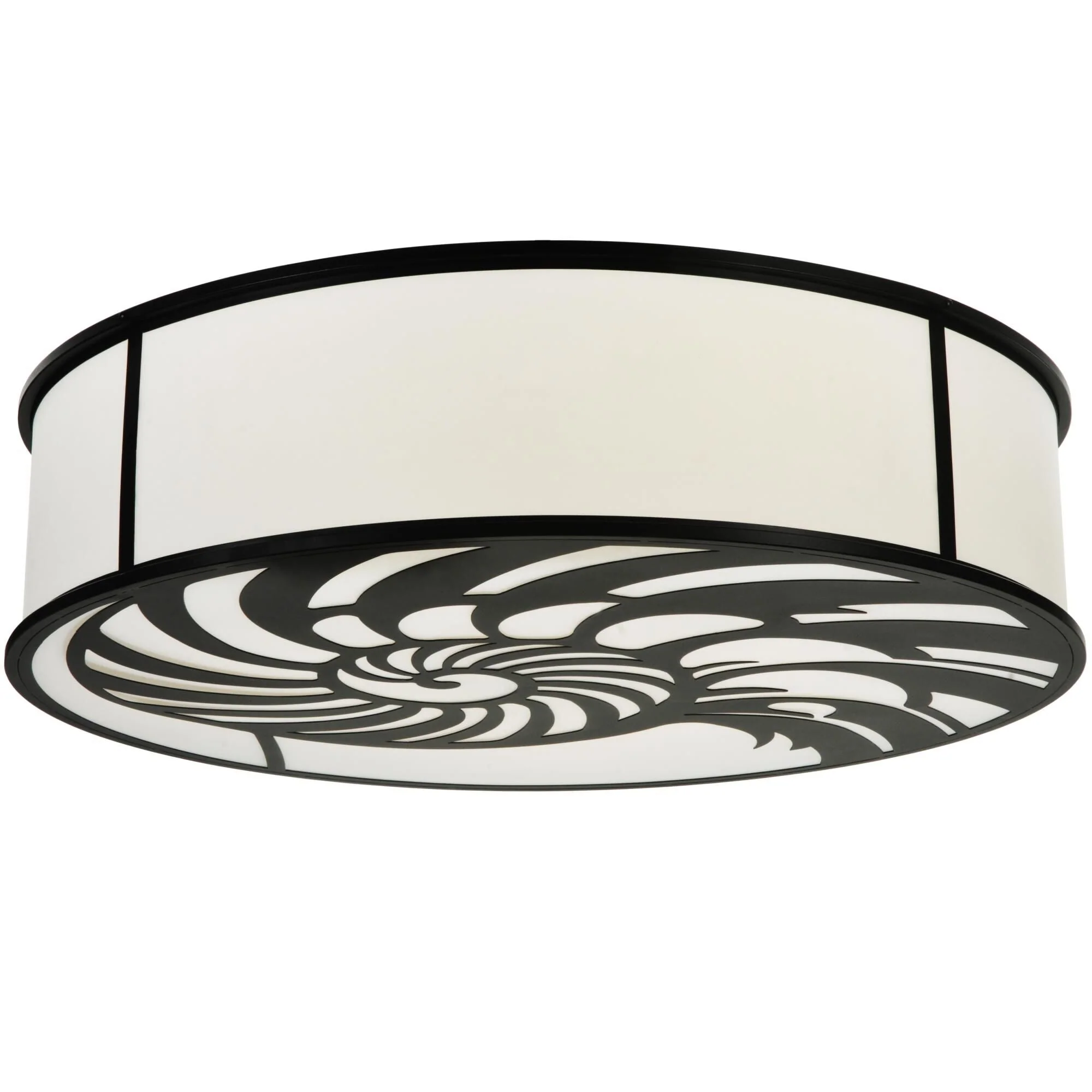 Meyda Lighting Nautilus 60 Inch 10 Light Flush Mount Cp15773 - Image 1