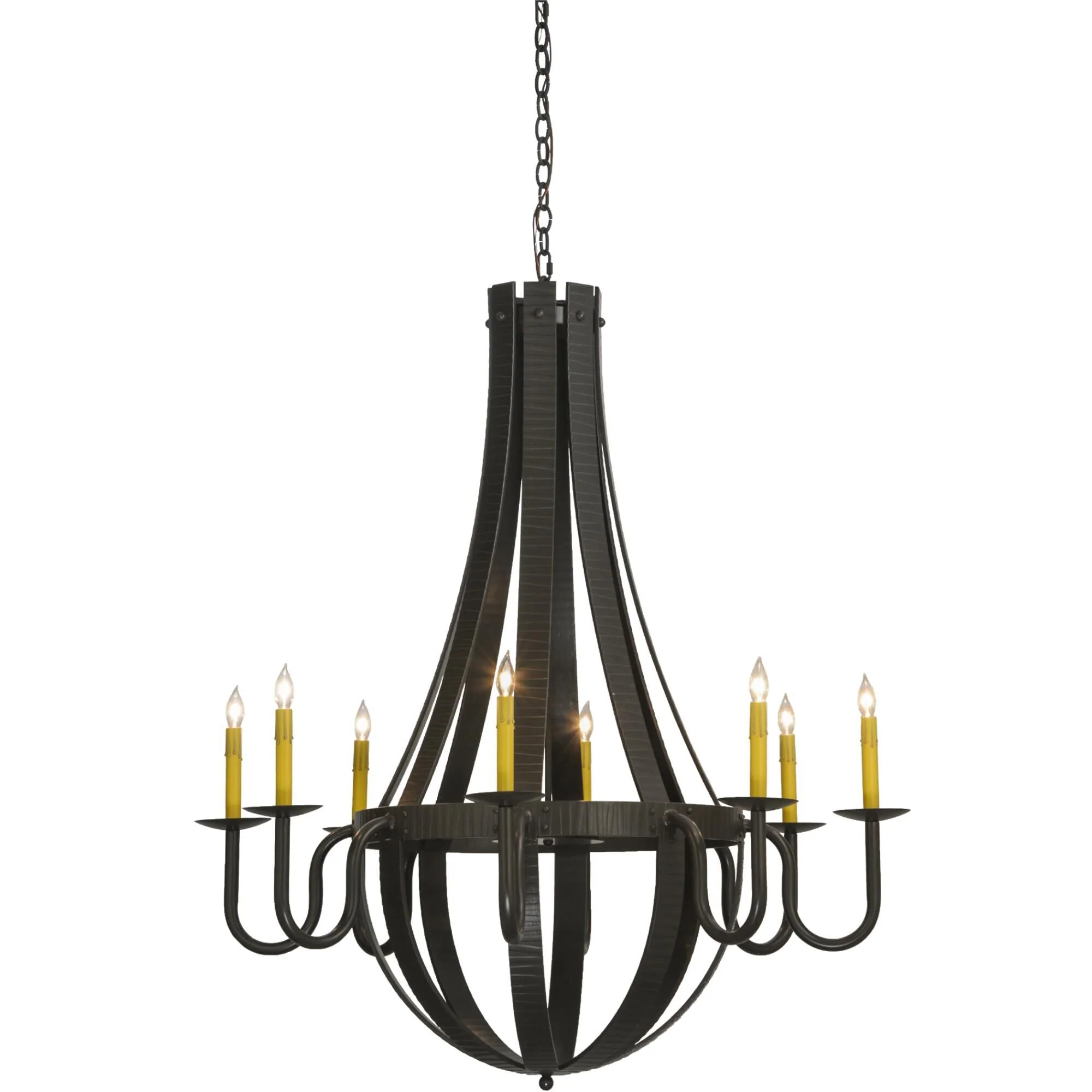 Meyda Lighting 42 Inch 8 Light Semi Flush Mount Cp248075 - Image 1