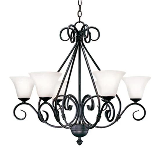 Meyda Lighting Olivia 30 Inch 6 Light Chandelier Cp744177 - Image 2