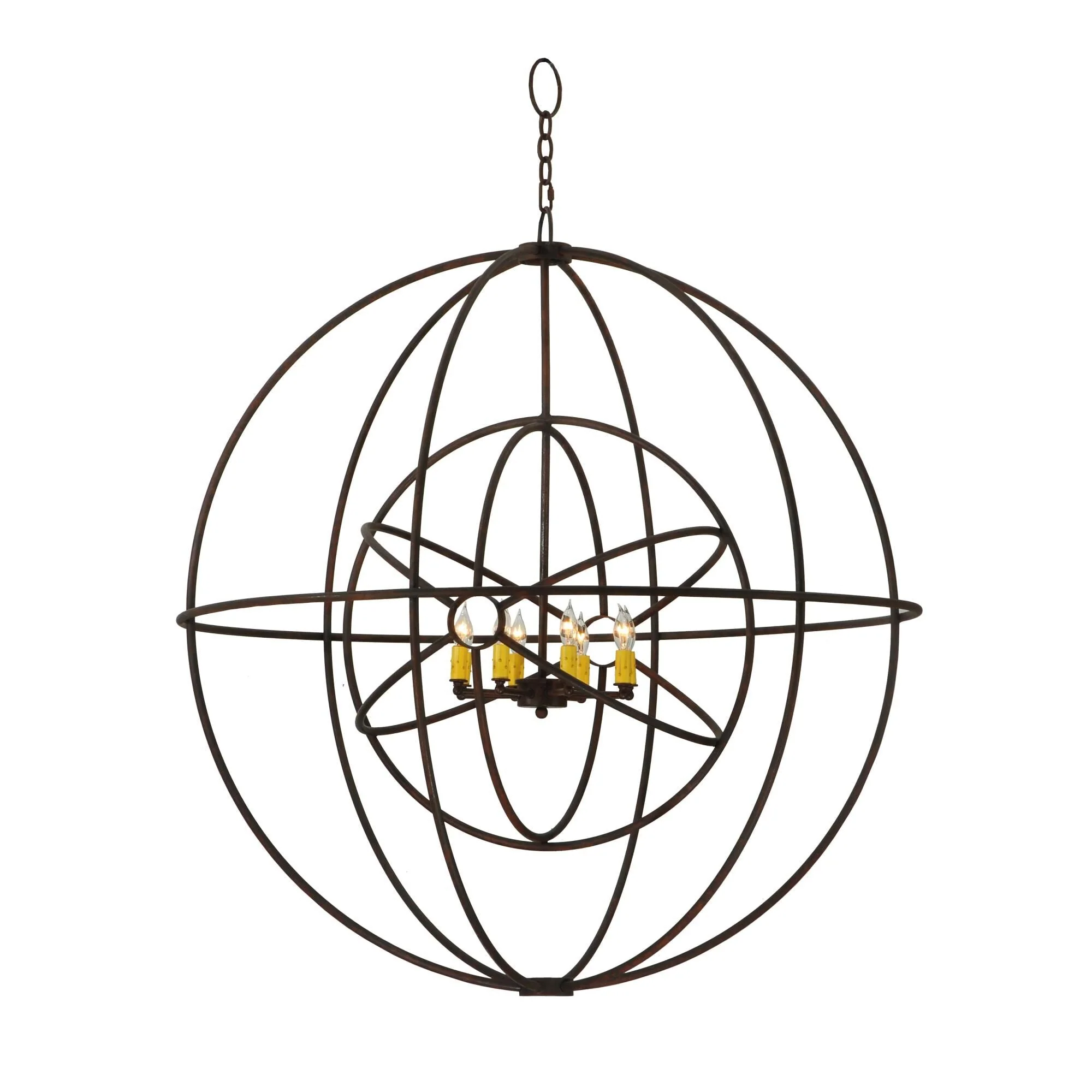 Meyda Lighting Atomic Energy 43 Inch 8 Light Chandelier Cp16485 - Image 1