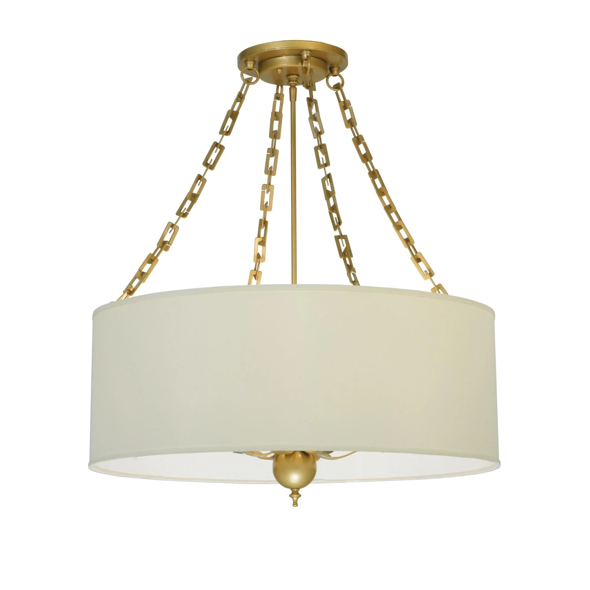 Meyda Lighting Cilindro Eggshell 28 Inch Large Pendant Cp16531 - Image 1