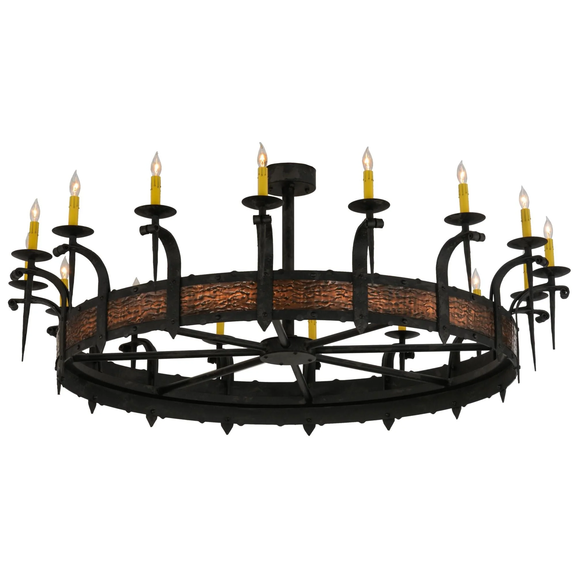 Meyda Lighting 60 Inch 16 Light Semi Flush Mount Cp248085 - Image 1