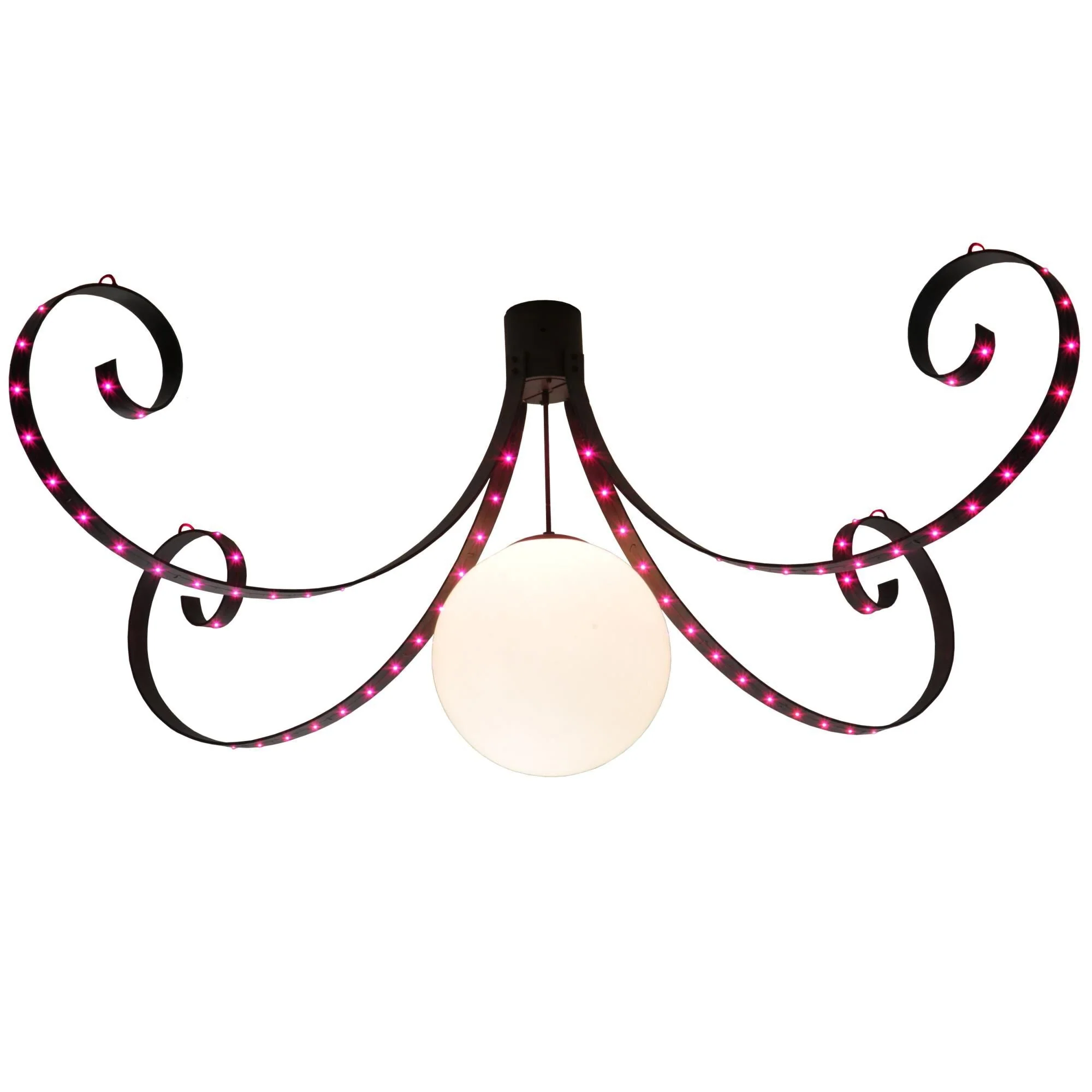 Meyda Lighting Metro Pizza 96 Inch 1 Light Led Chandelier Cp16702 - Image 1