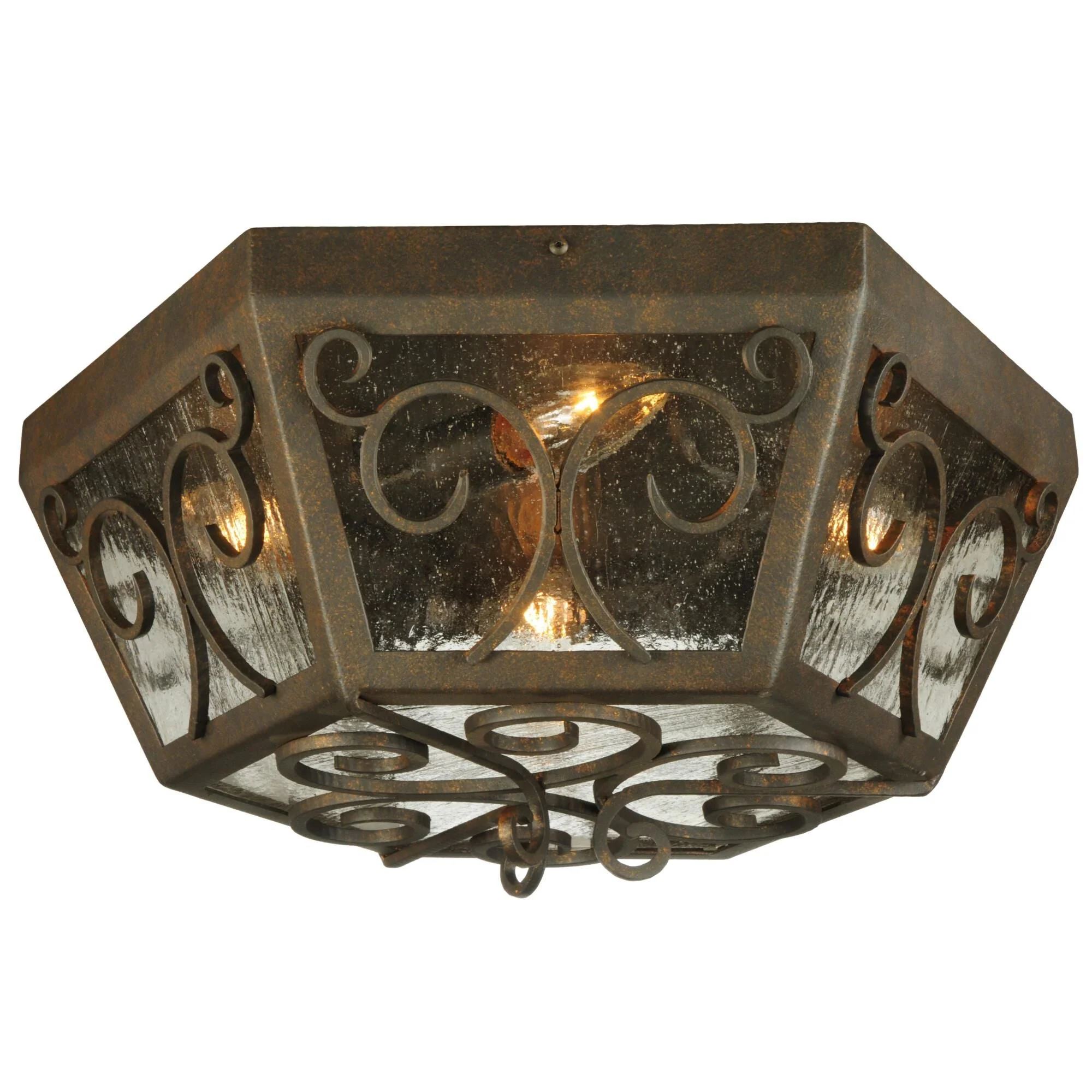 Meyda Lighting Camilla 20 Inch 4 Light Flush Mount Cp16810 - Image 1