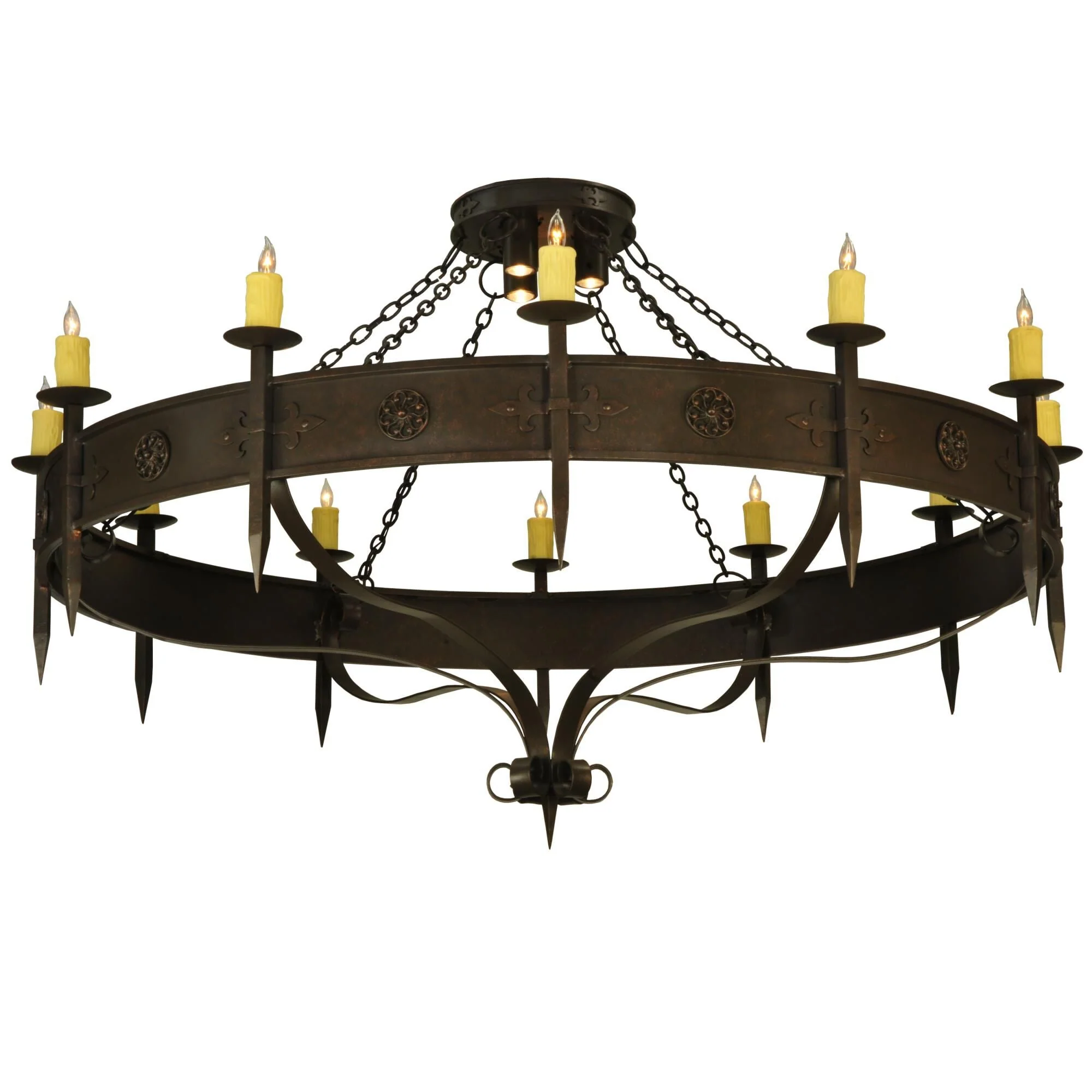 Meyda Lighting Warwick 72 Inch 12 Light Chandelier Cp16961 - Image 1