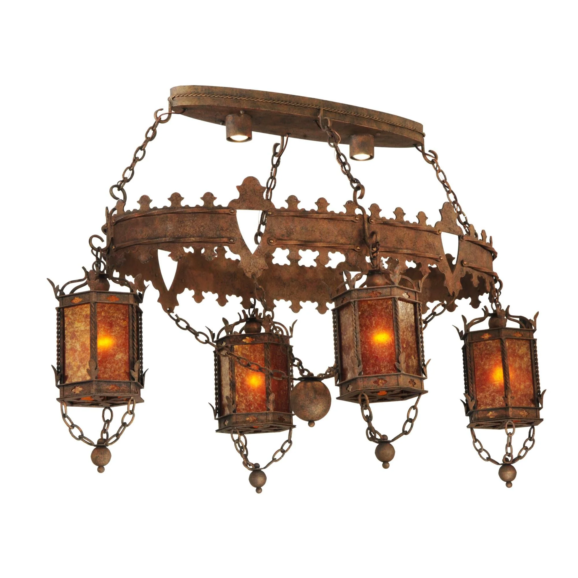 Meyda Lighting Valhalla 58 Inch 4 Light Chandelier Cp17162 - Image 1