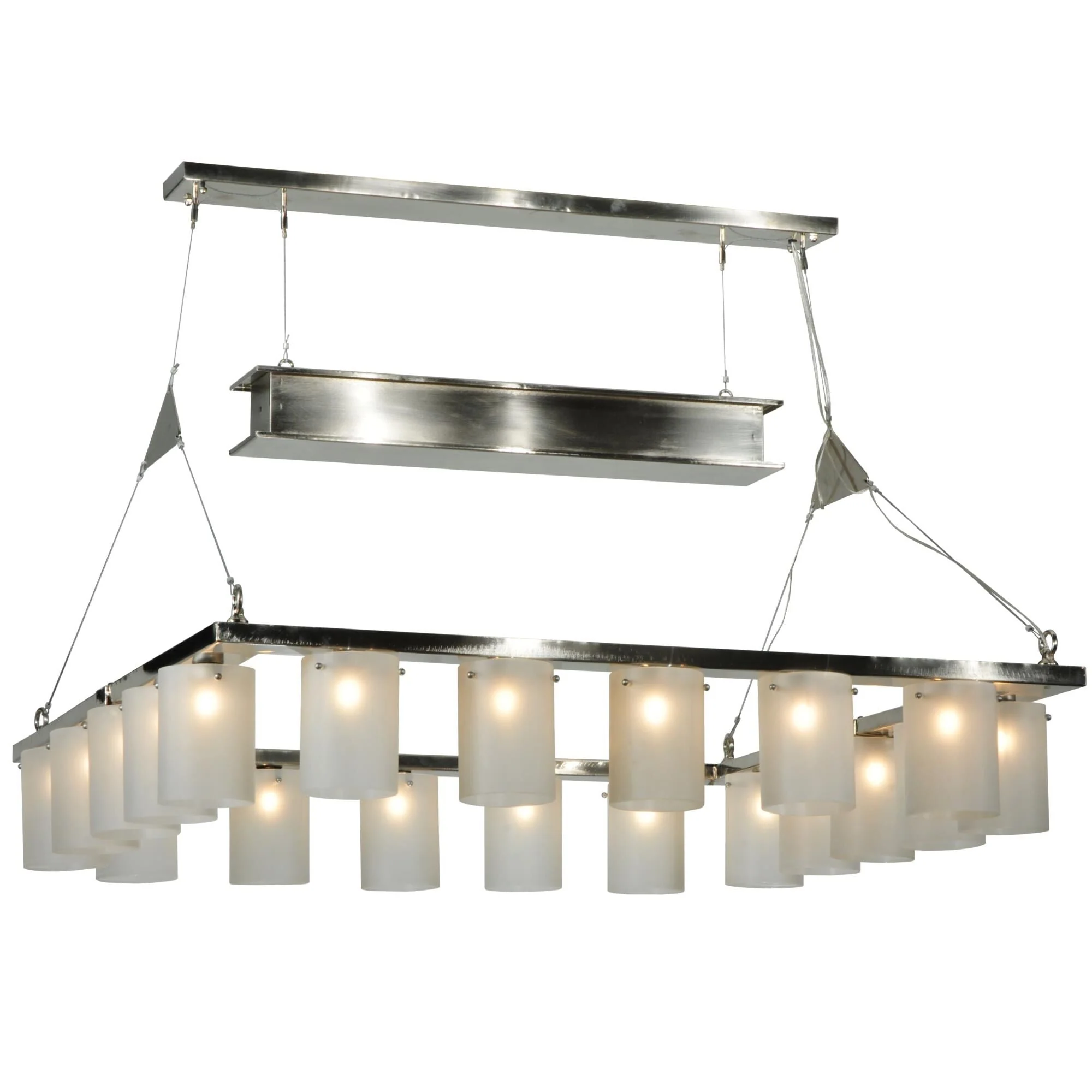 Meyda Lighting Counter Weight 71 Inch 20 Light Chandelier Cp17199 - Image 1