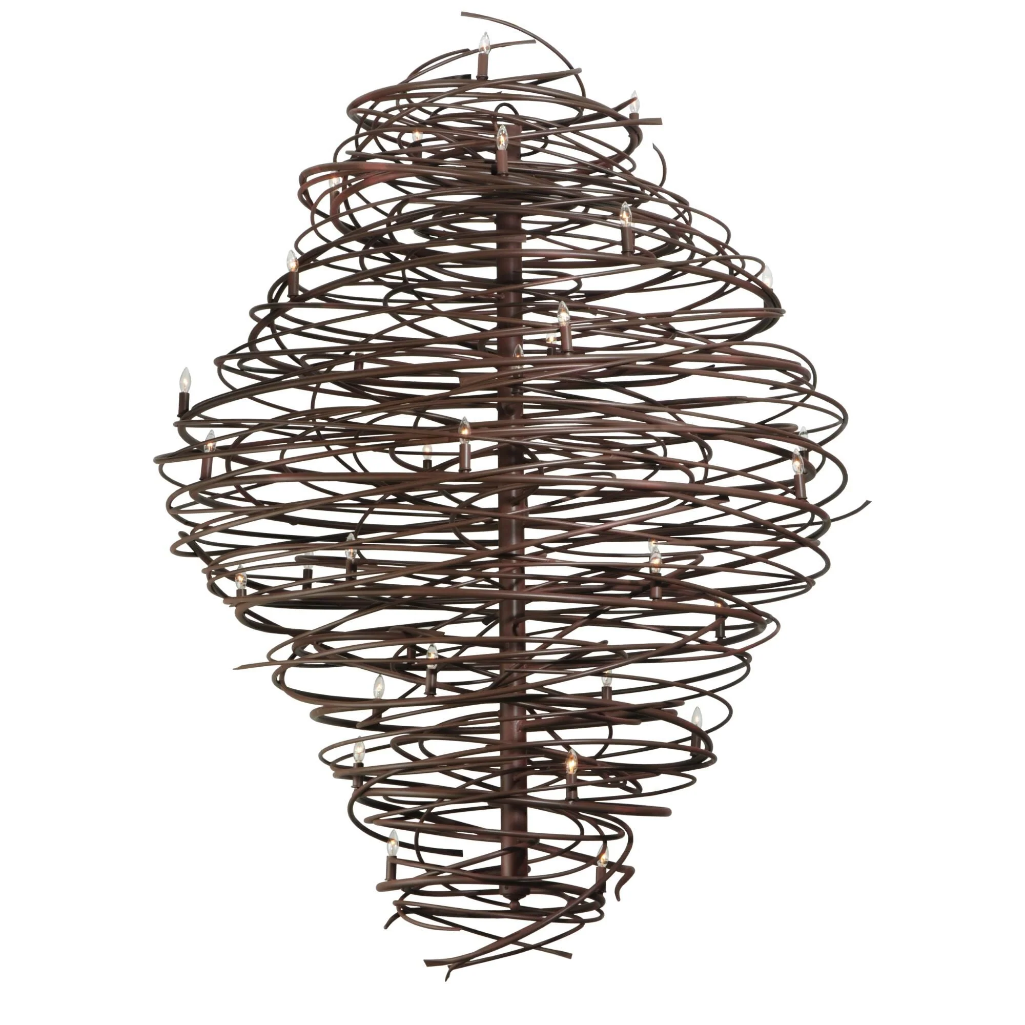 Meyda Lighting Cyclone 62 Inch 36 Light Chandelier Cp17375 - Image 1