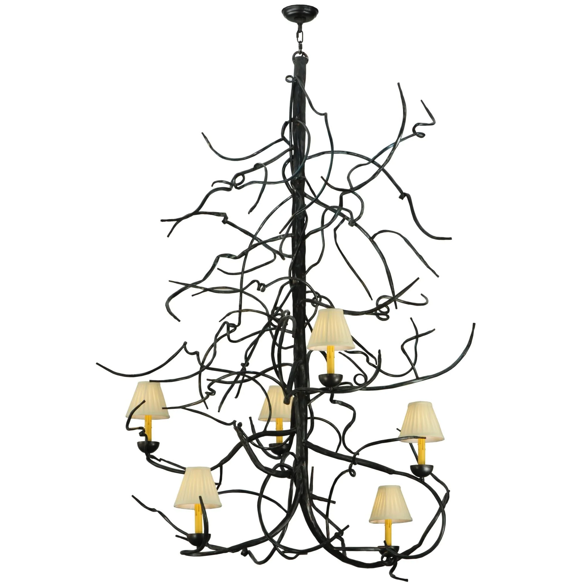 Meyda Lighting Winter Solstice 50 Inch 6 Light Chandelier Cp17378 - Image 1