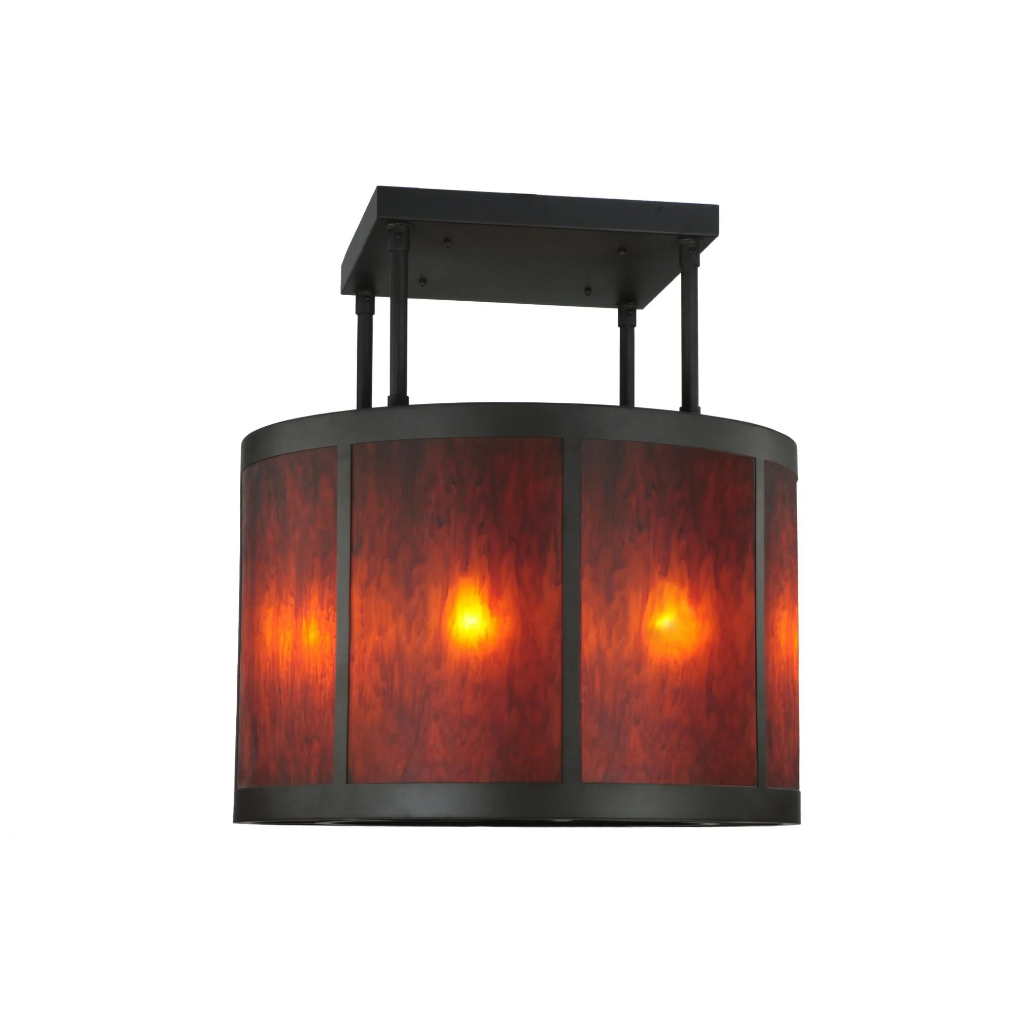 Meyda Lighting 36 Inch 8 Light Semi Flush Mount Cp248110 - Image 1