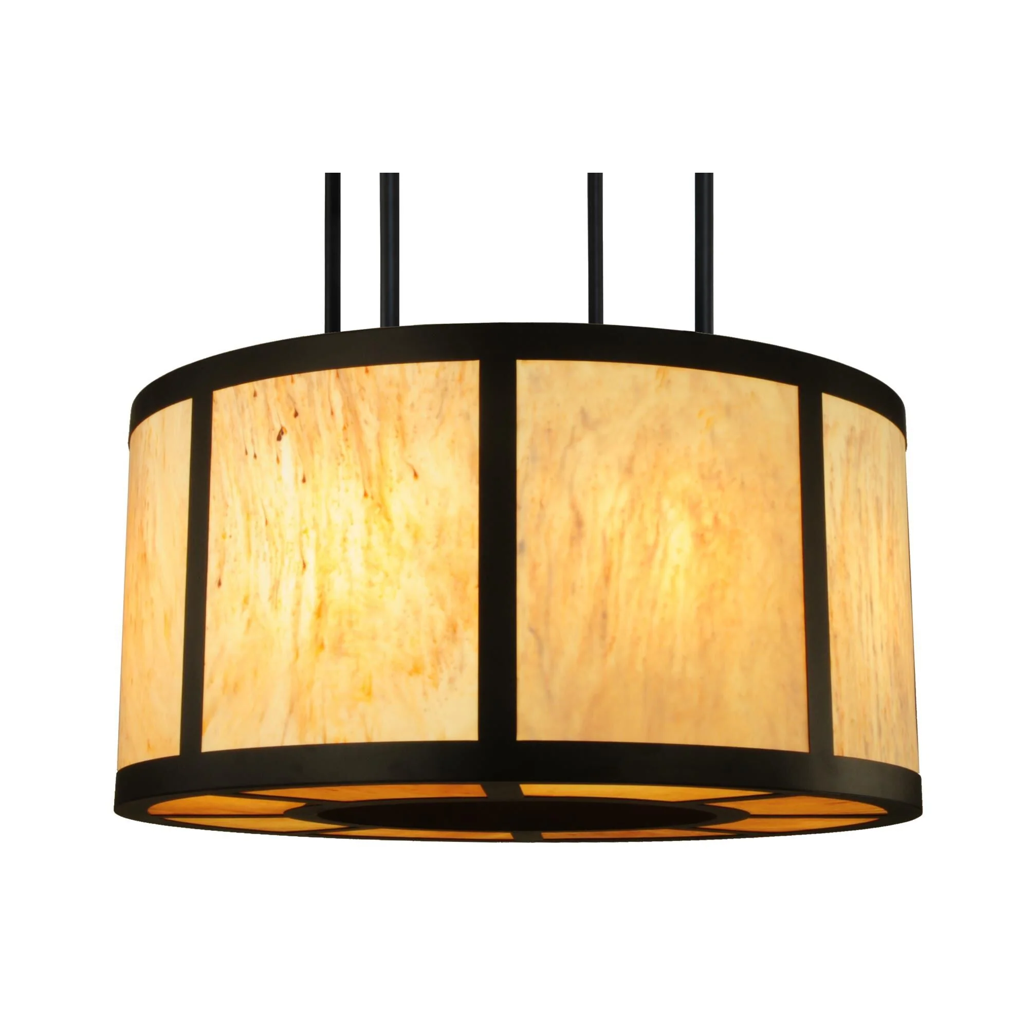Meyda Lighting 48 Inch 8 Light Semi Flush Mount Cp248111 - Image 1
