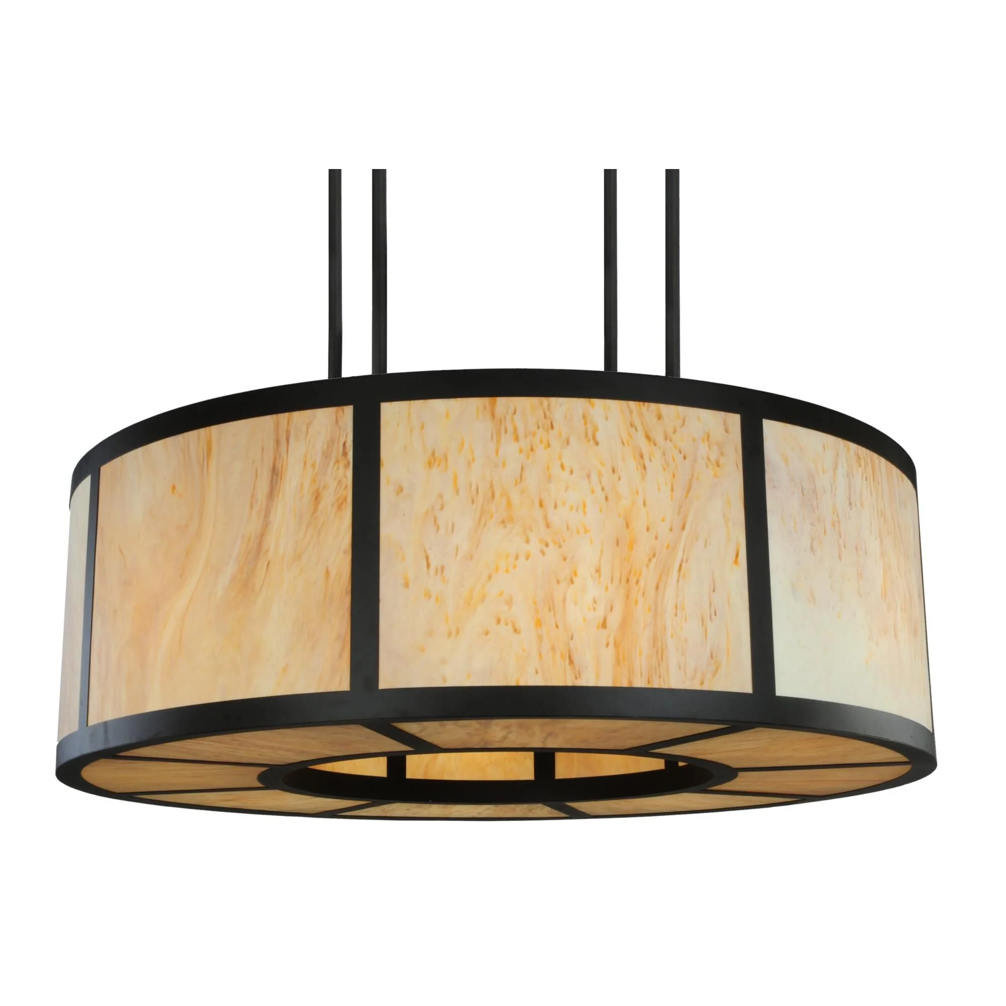 Meyda Lighting 72 Inch 16 Light Semi Flush Mount Cp248112 - Image 1