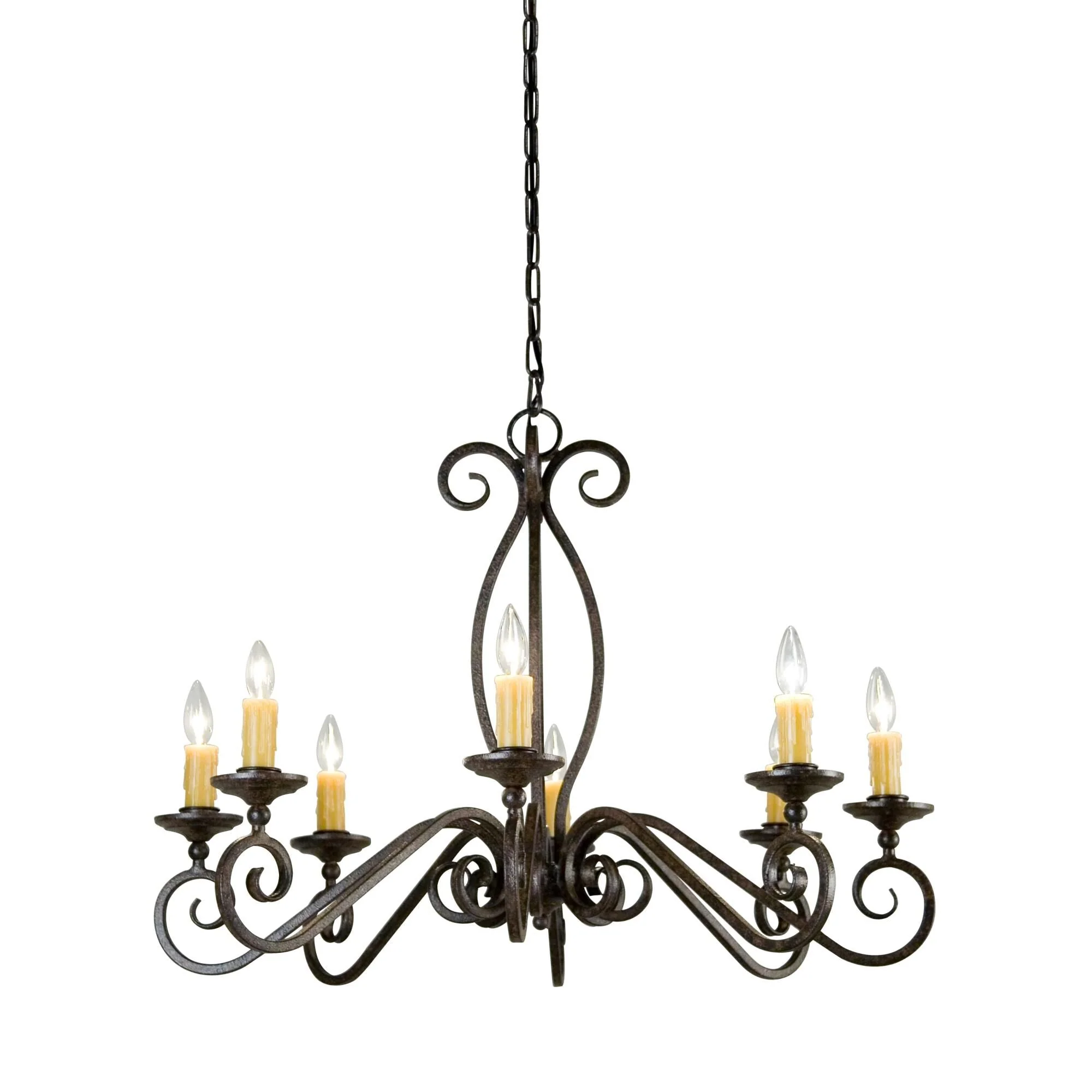 Meyda Lighting Wallis 36 Inch 5 Light Chandelier Cp744139 - Image 1