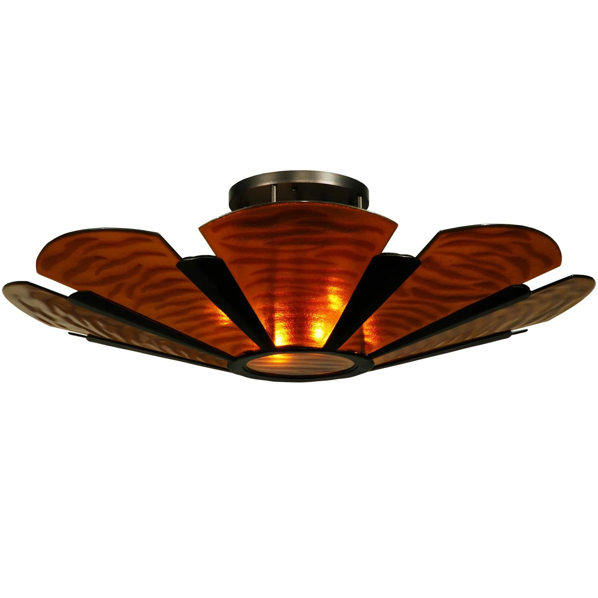 Meyda Lighting Elite 48 Inch 4 Light Semi Flush Mount Cp17762 - Image 1