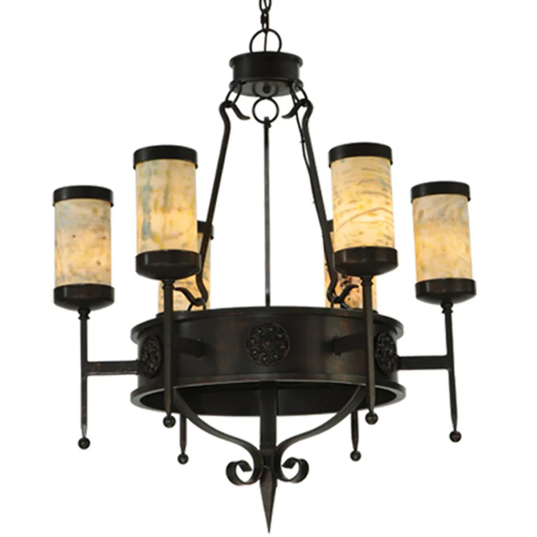 Meyda Lighting Lorenzo 30 Inch 6 Light Chandelier Cp17811 - Image 1