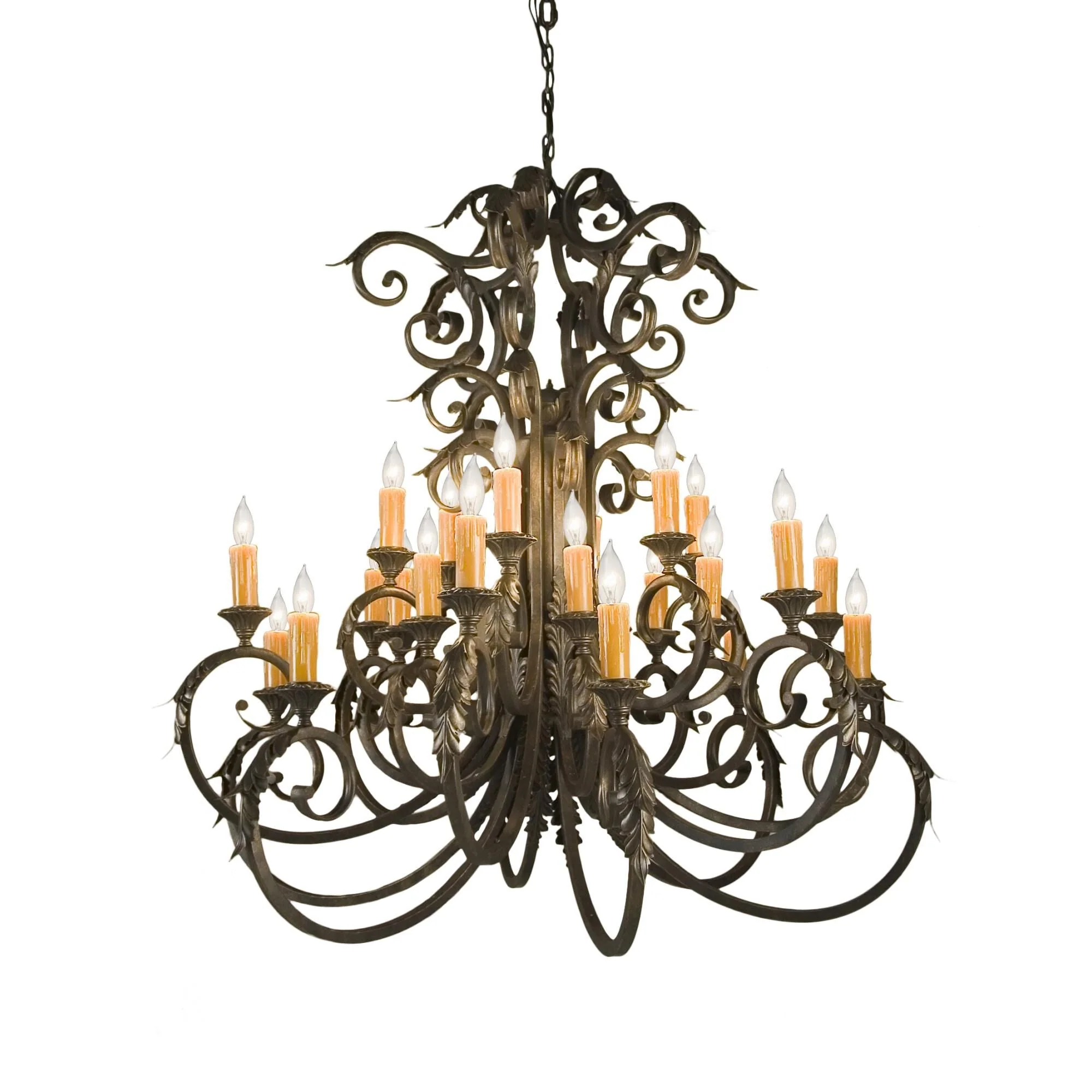 Meyda Lighting 50 Inch 24 Light Semi Flush Mount Cp248133 - Image 1