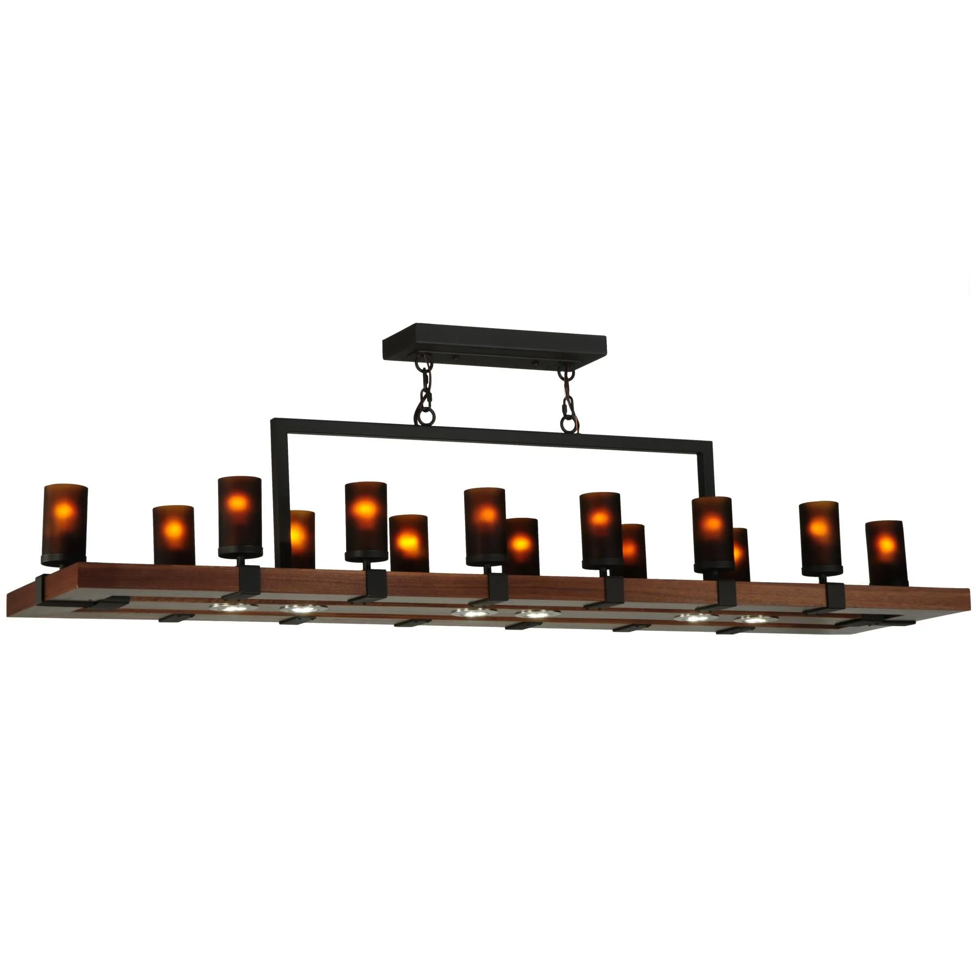Meyda Lighting Grand Terrace 72 Inch 14 Light Led Mini Chandelier Cp17891 - Image 2