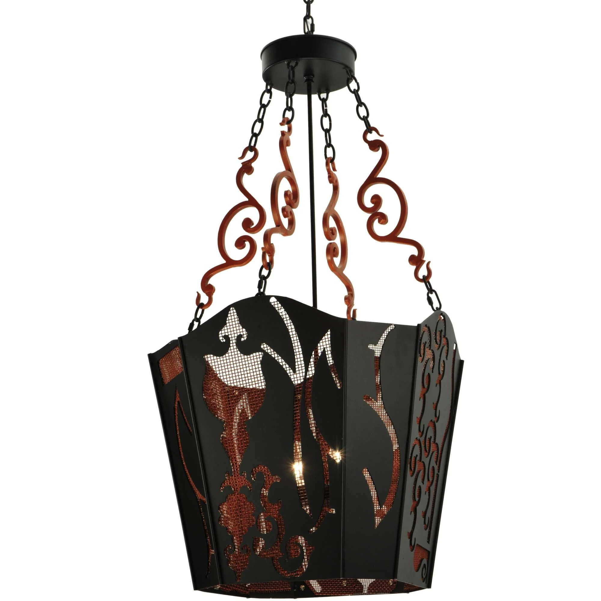 Meyda Lighting Panier Wasre 33 Inch Large Pendant Cp18014 - Image 1