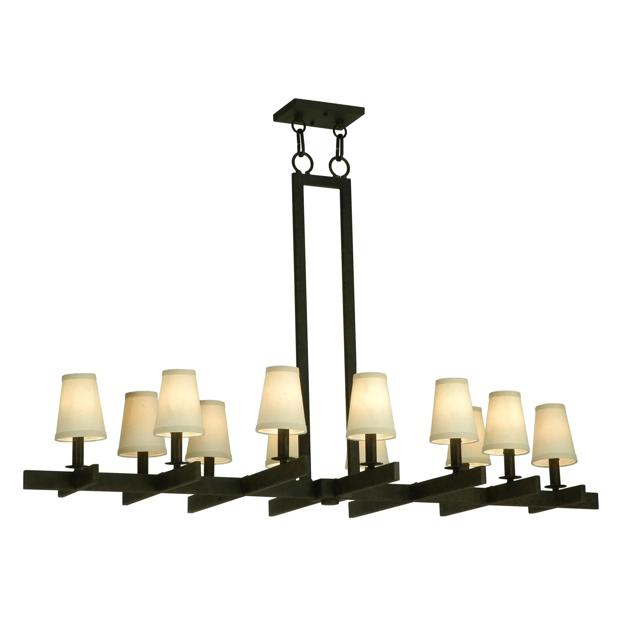 Meyda Lighting Dante 54 Inch 12 Light Chandelier Cp18049 - Image 1