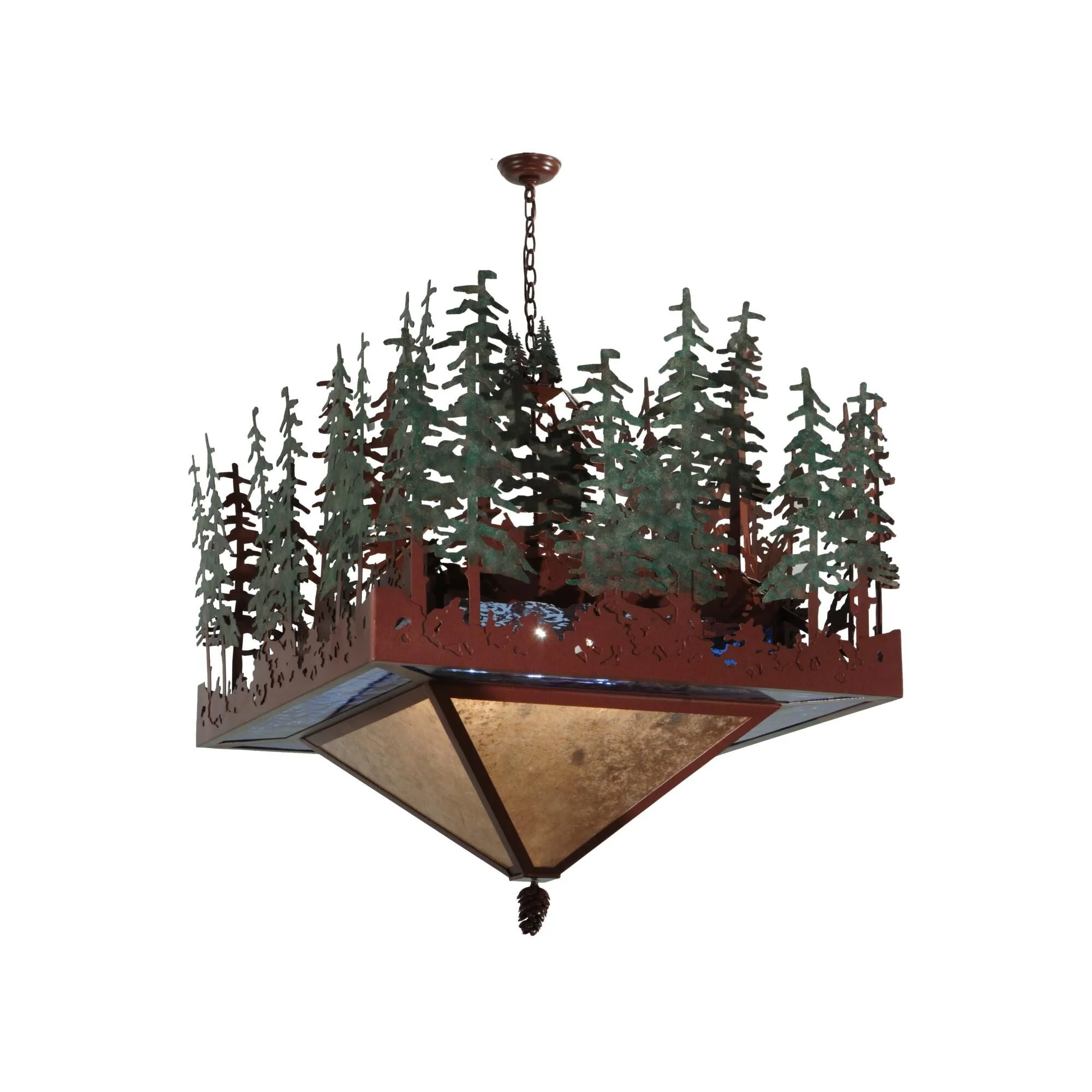 Meyda Lighting Pine Lake 57 Inch Large Pendant Cp18149 - Image 1