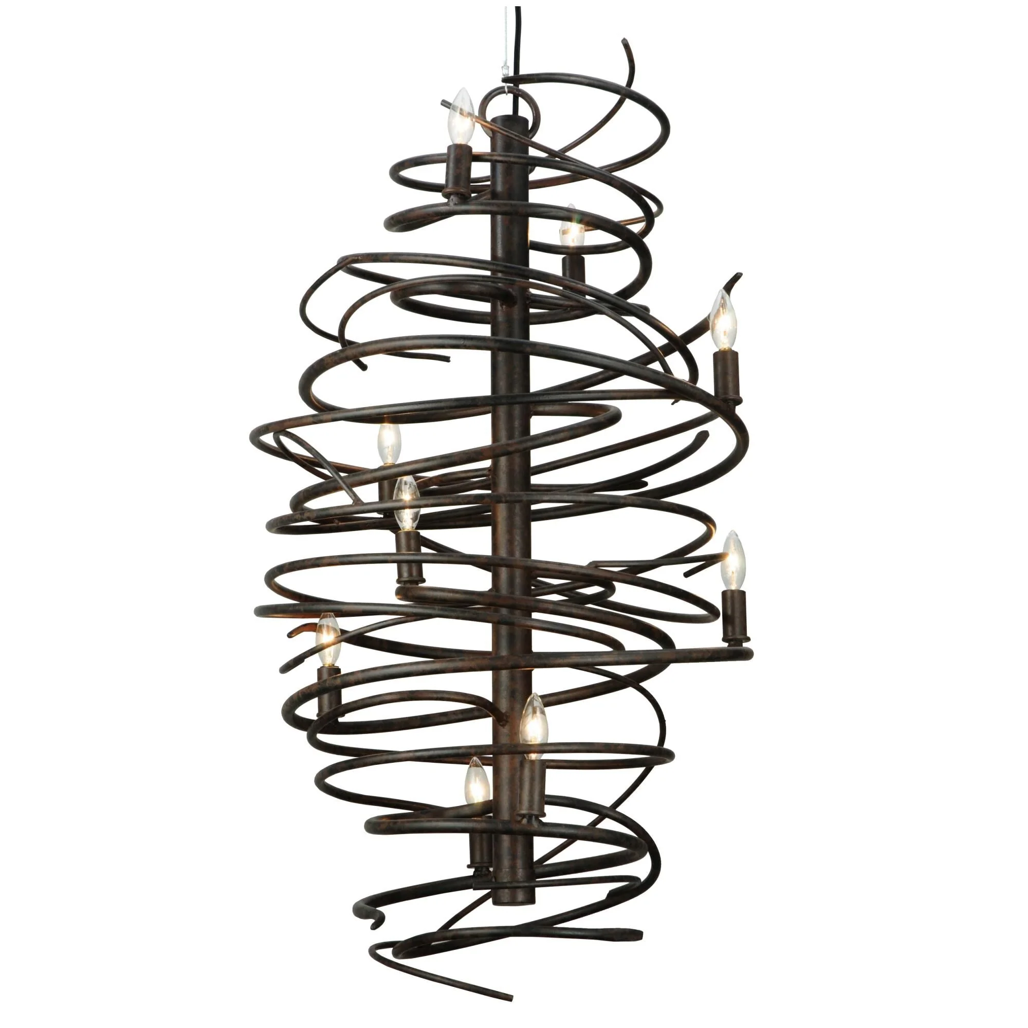 Meyda Lighting Cyclone 20 Inch 9 Light Mini Chandelier Cp18319 - Image 1