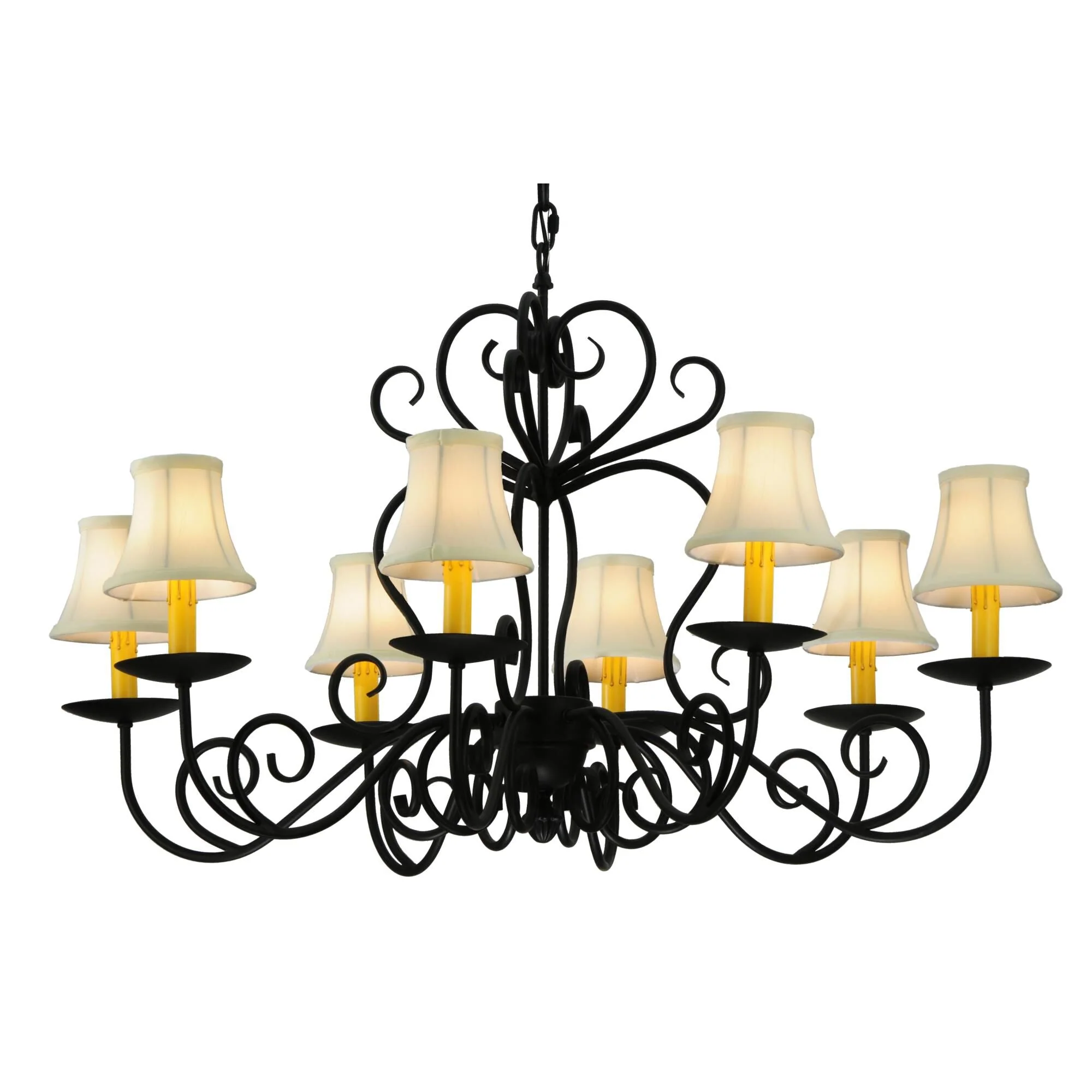Meyda Lighting Corrina 36 Inch 8 Light Chandelier Cp18341 - Image 1