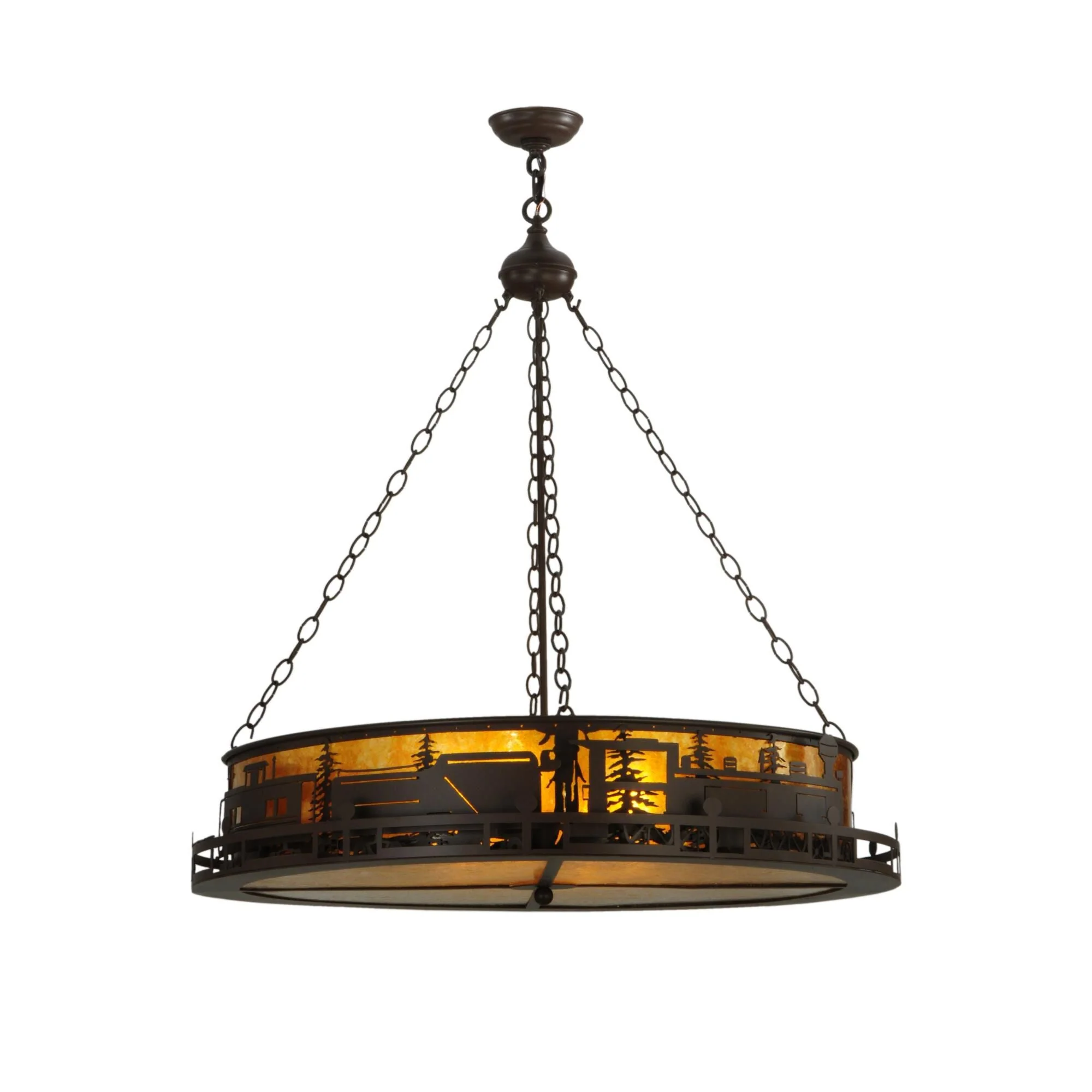 Meyda Lighting Train 36 Inch Large Pendant Cp18583 - Image 1