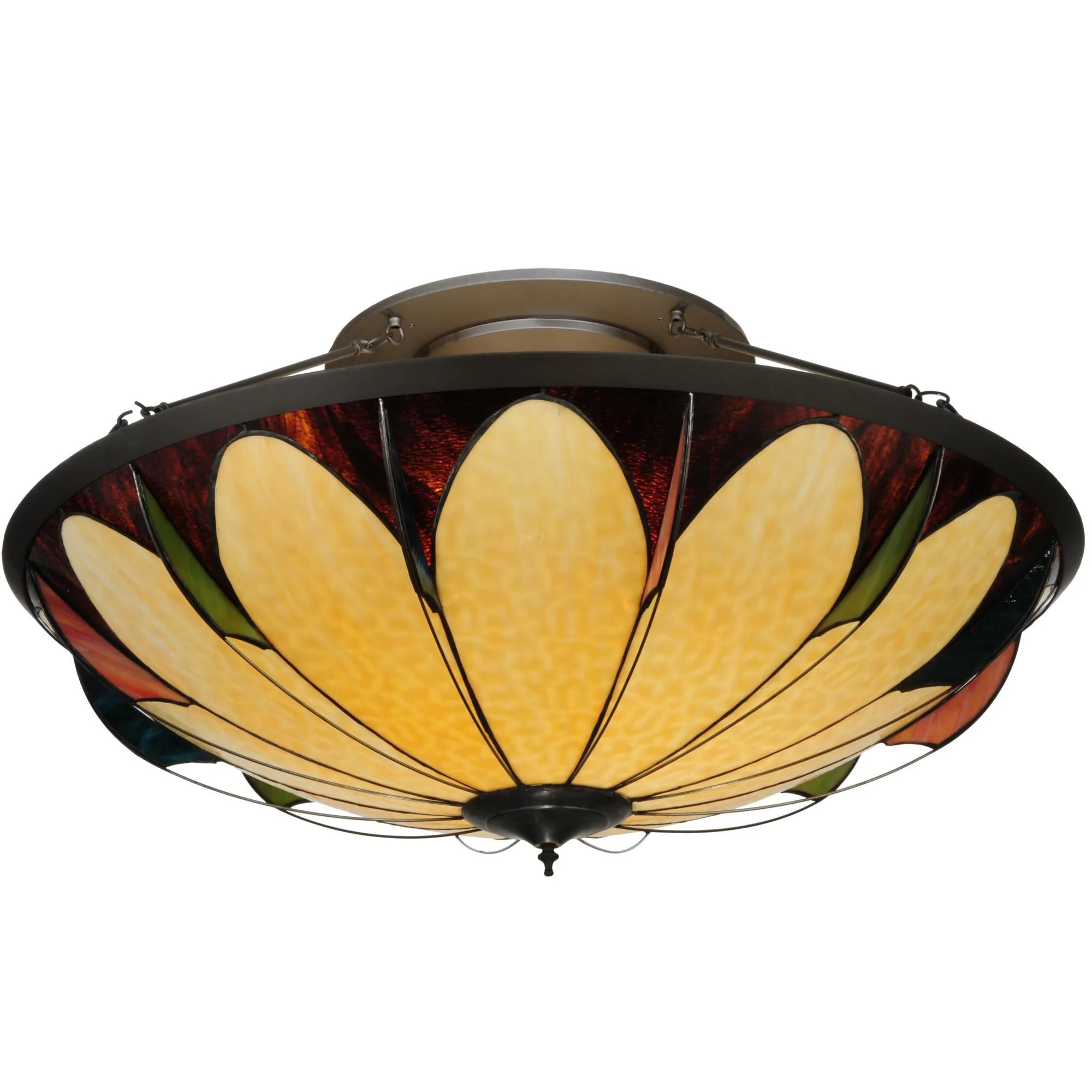 Meyda Lighting Cowette 42 Inch 6 Light Semi Flush Mount Cp18687 - Image 1