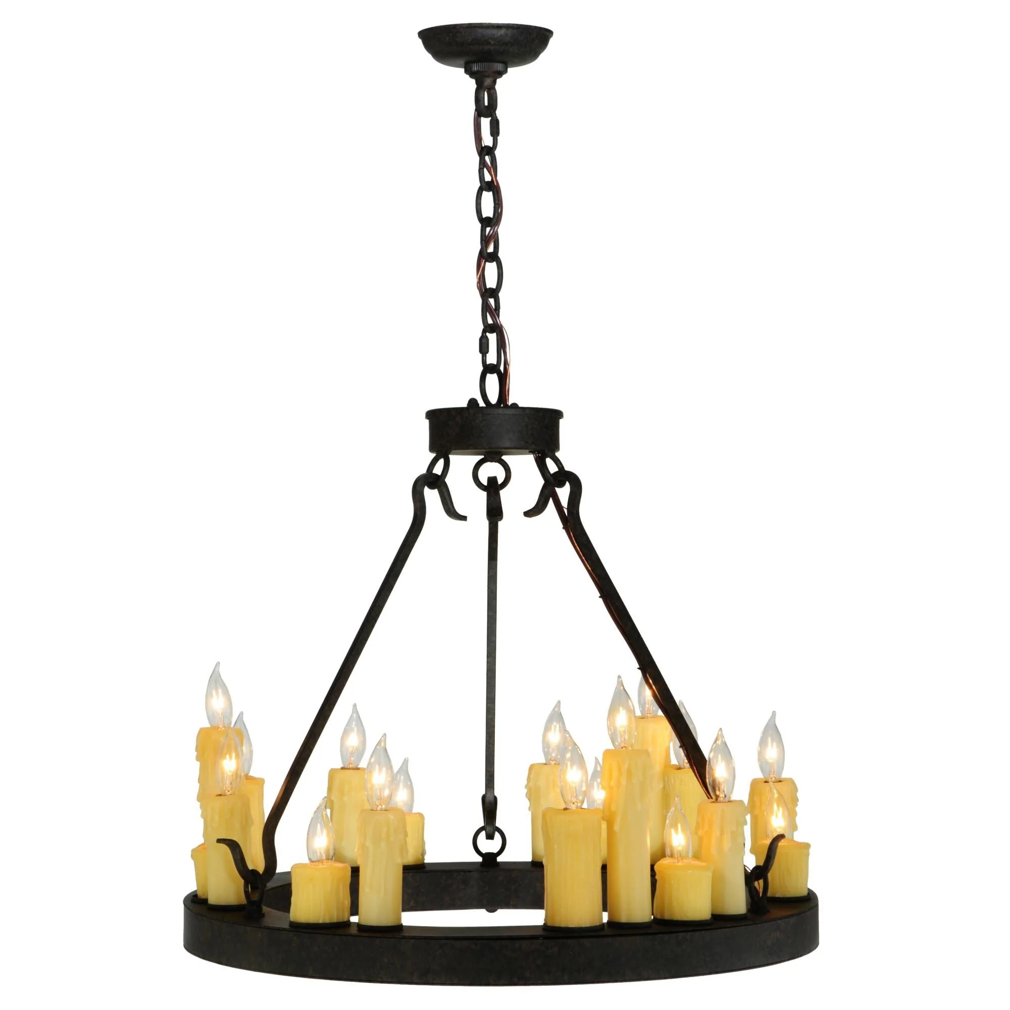 Meyda Lighting Deina 23 Inch 18 Light Chandelier Cp18740 - Image 1