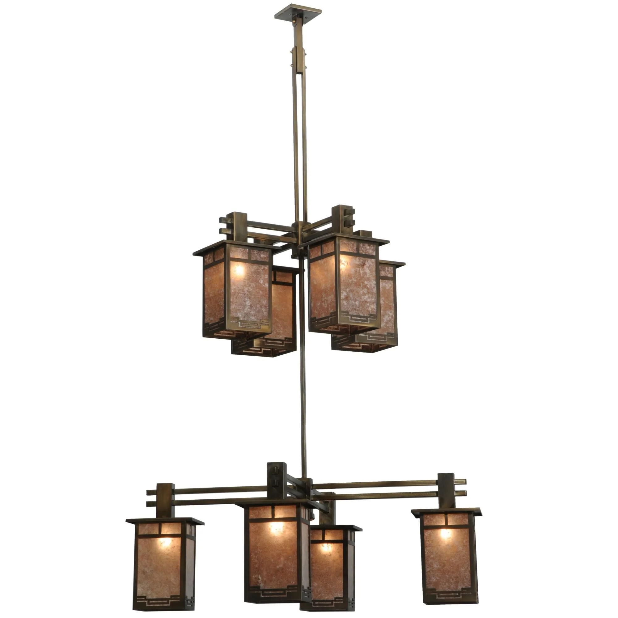 Meyda Lighting Roylance 47 Inch 8 Light Chandelier Cp18762 - Image 1