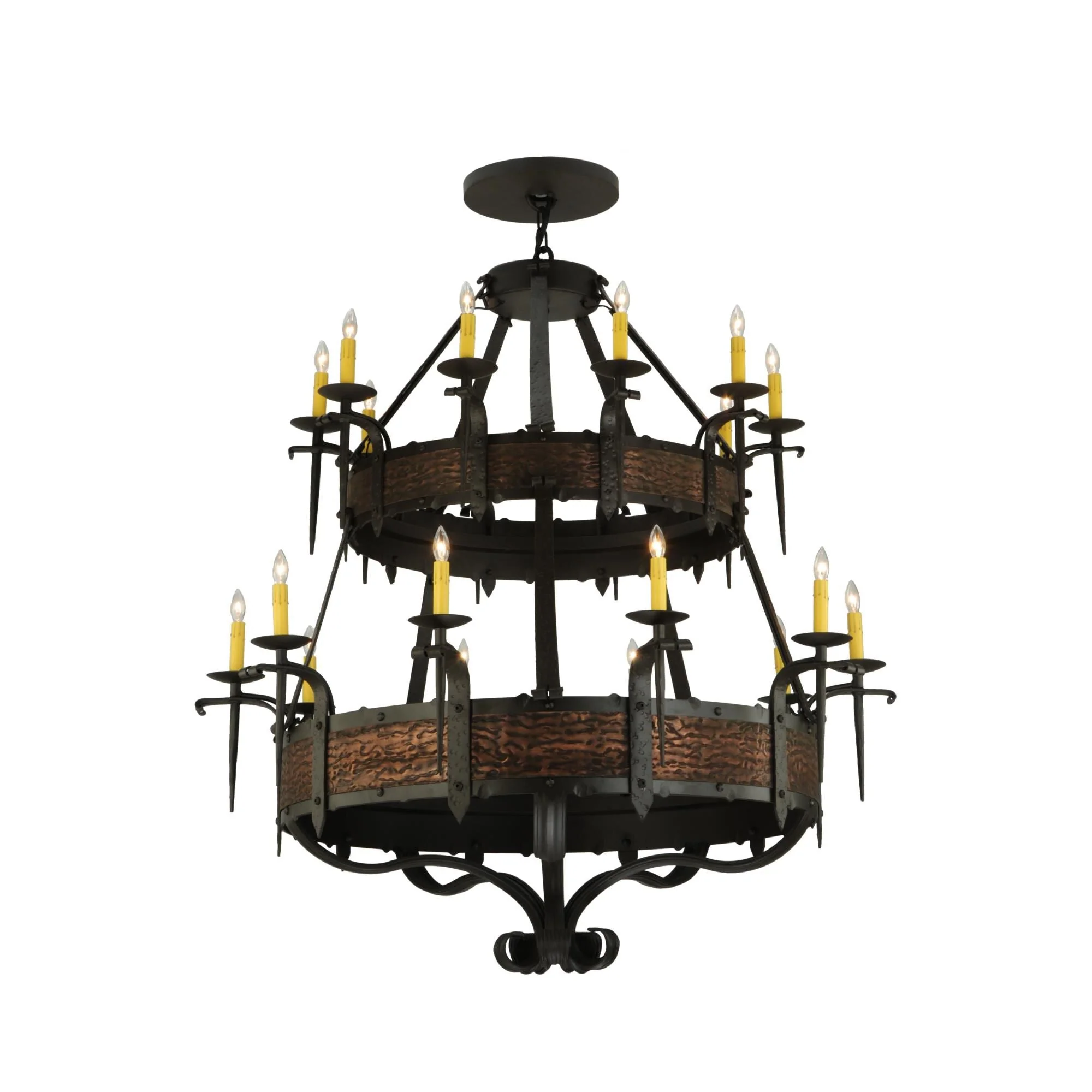 Meyda Lighting 47 Inch 20 Light Semi Flush Mount Cp248208 - Image 1