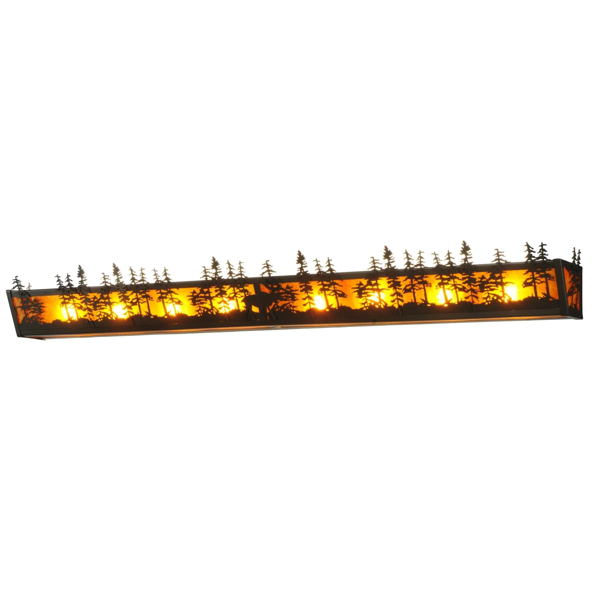 Meyda Lighting Tall Pines 58 Inch 8 Light Bath Vanity Light Cp18854 - Image 1