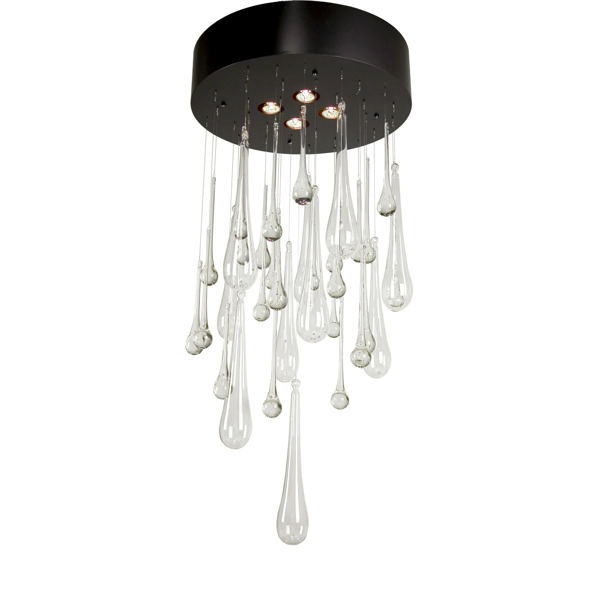 Meyda Lighting Teardrop 20 Inch 4 Light Mini Chandelier Cp745731 - Image 1
