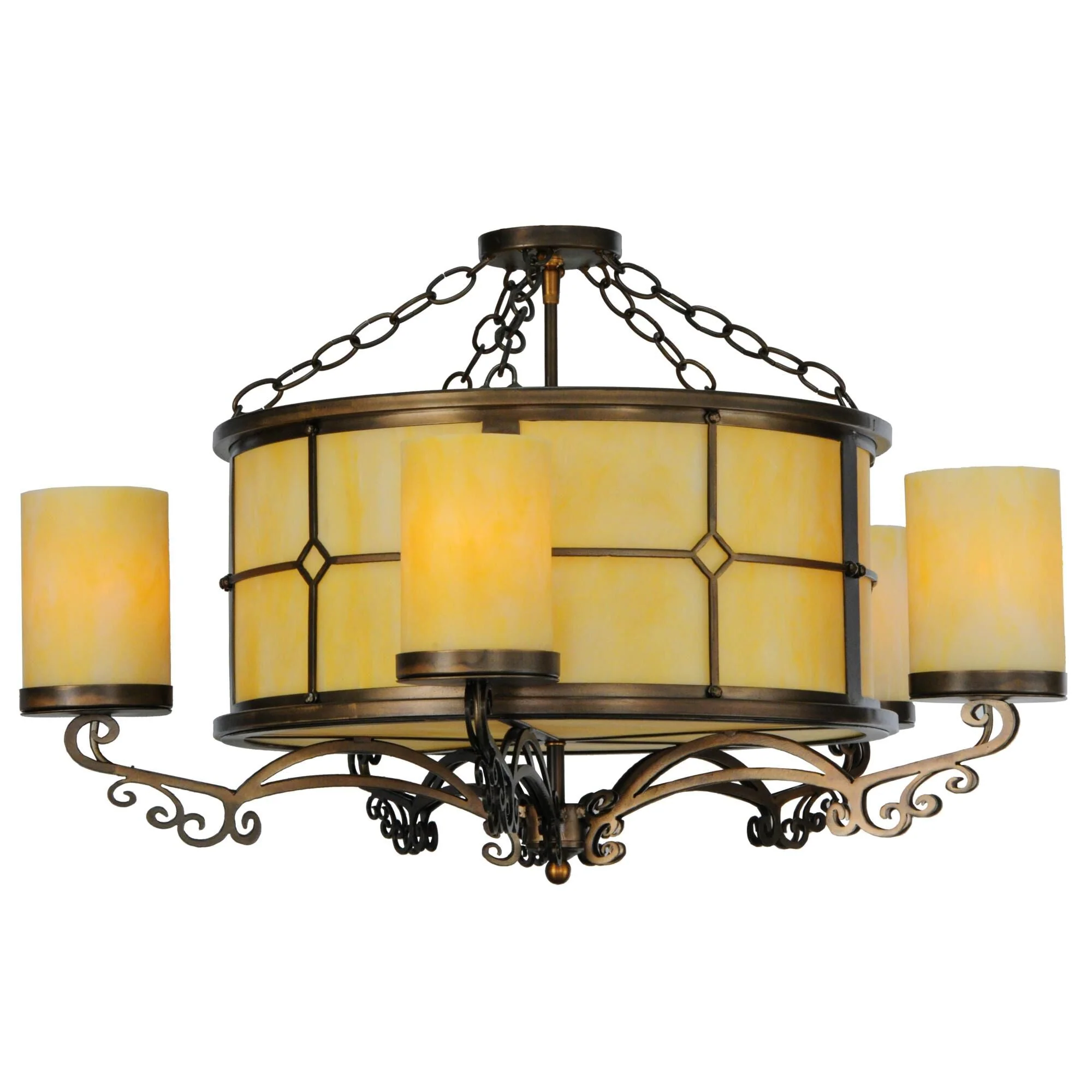 Meyda Lighting 30 Inch 5 Light Chandelier Cp248213 - Image 1