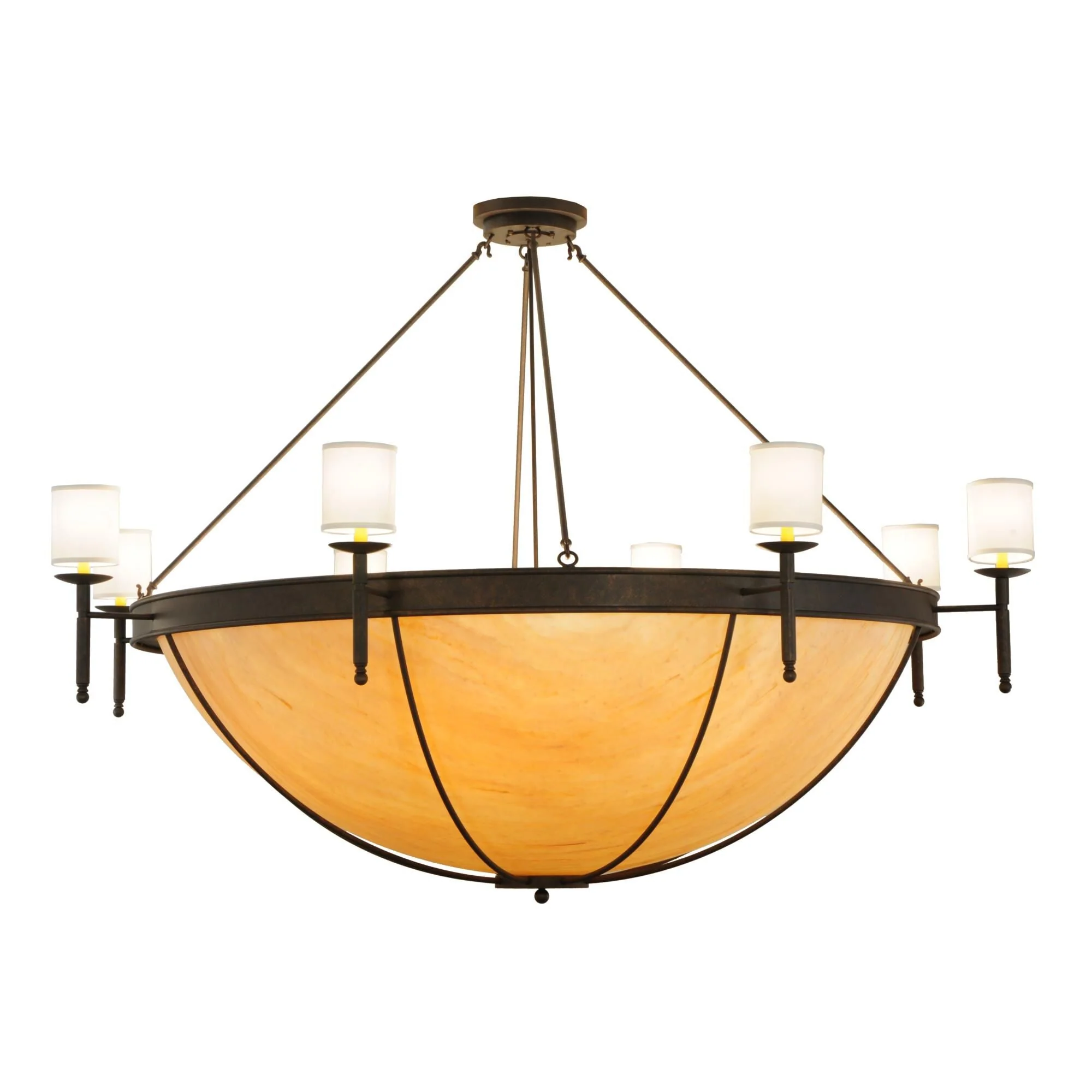 Meyda Lighting 85 Inch 8 Light Semi Flush Mount Cp248219 - Image 1
