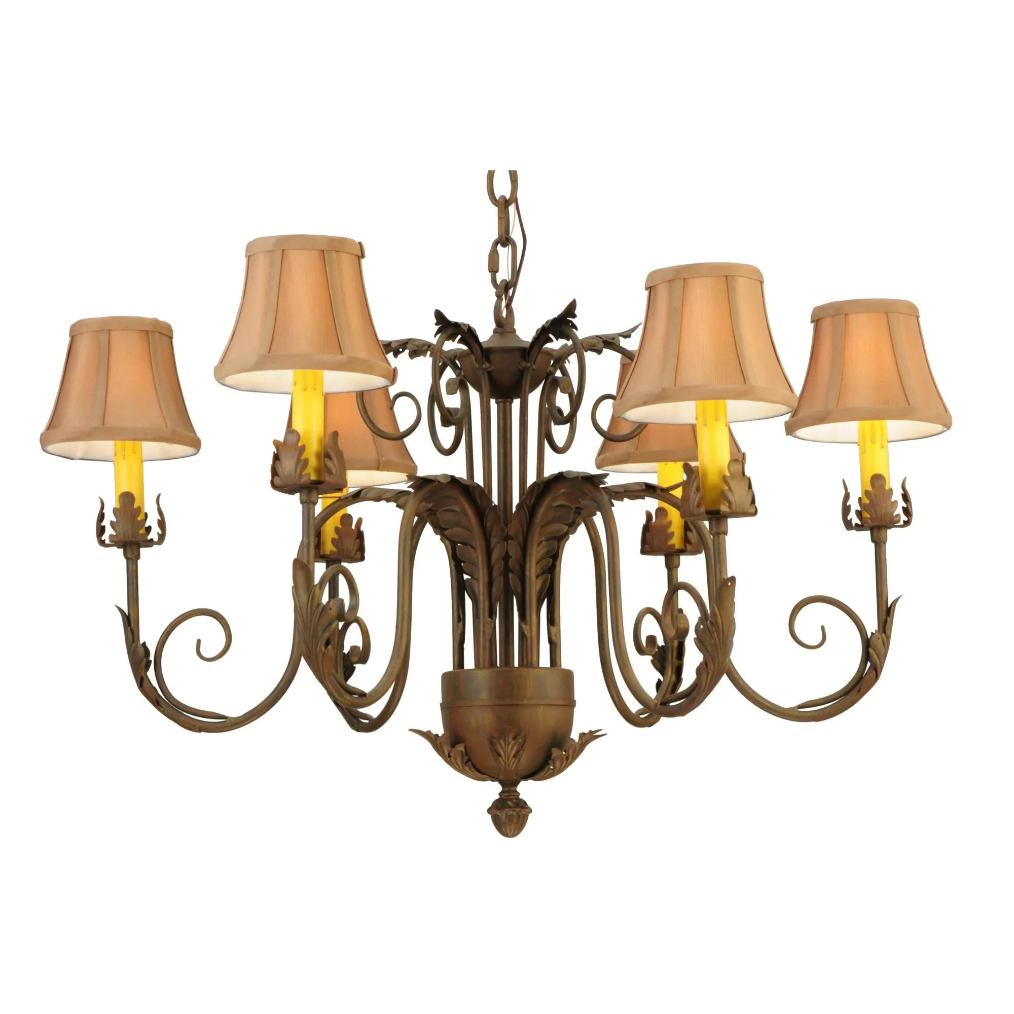 Meyda Lighting Lindsay 29 Inch 6 Light Chandelier Cp18917 - Image 1