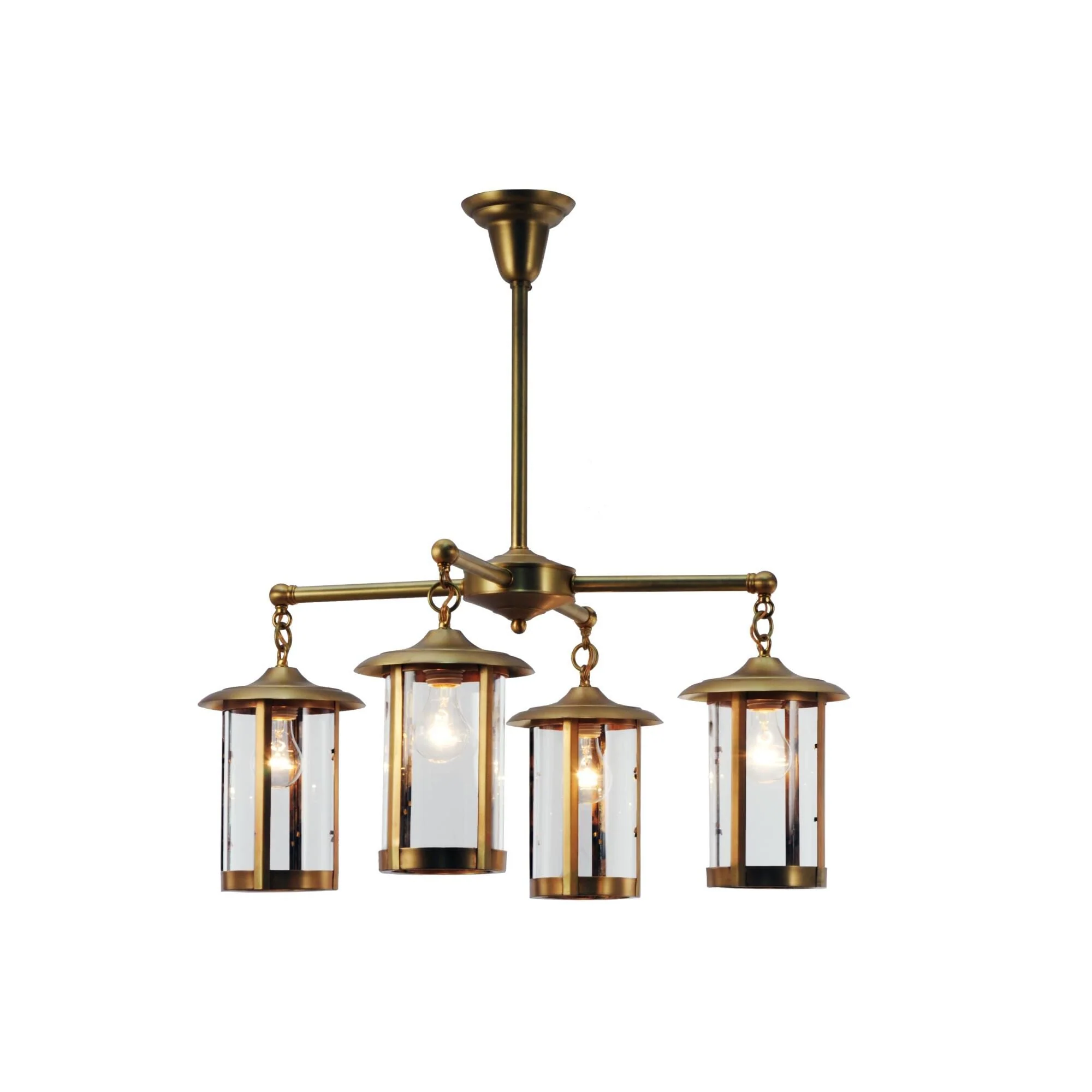 Meyda Lighting 30 Inch 4 Light Semi Flush Mount Cp248249 - Image 1