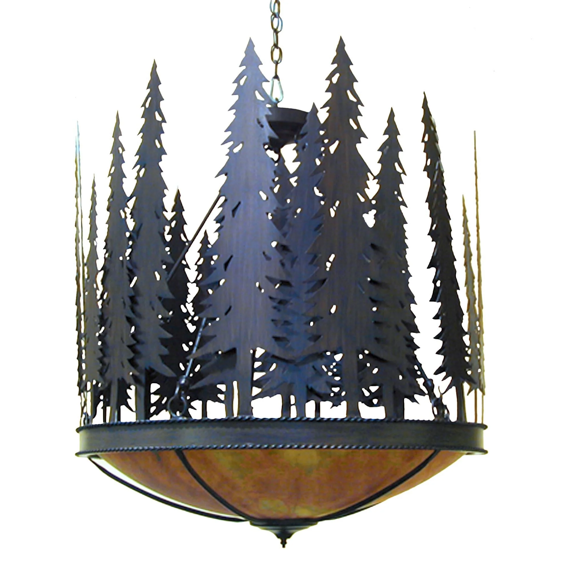 Meyda Lighting Tall Pines 30 Inch Large Pendant Cp745413 - Image 1