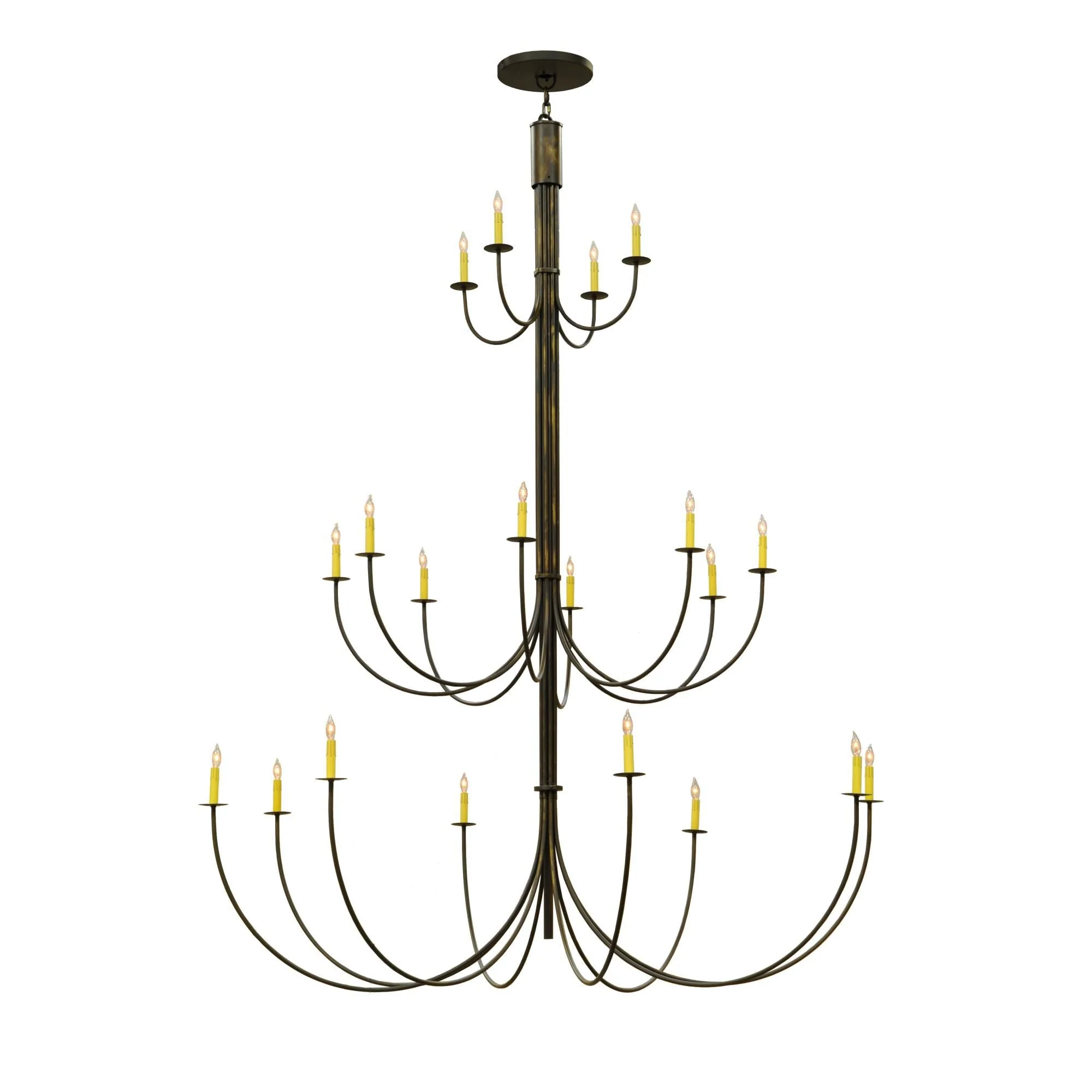 Meyda Lighting 78 Inch 20 Light Semi Flush Mount Cp248266 - Image 1