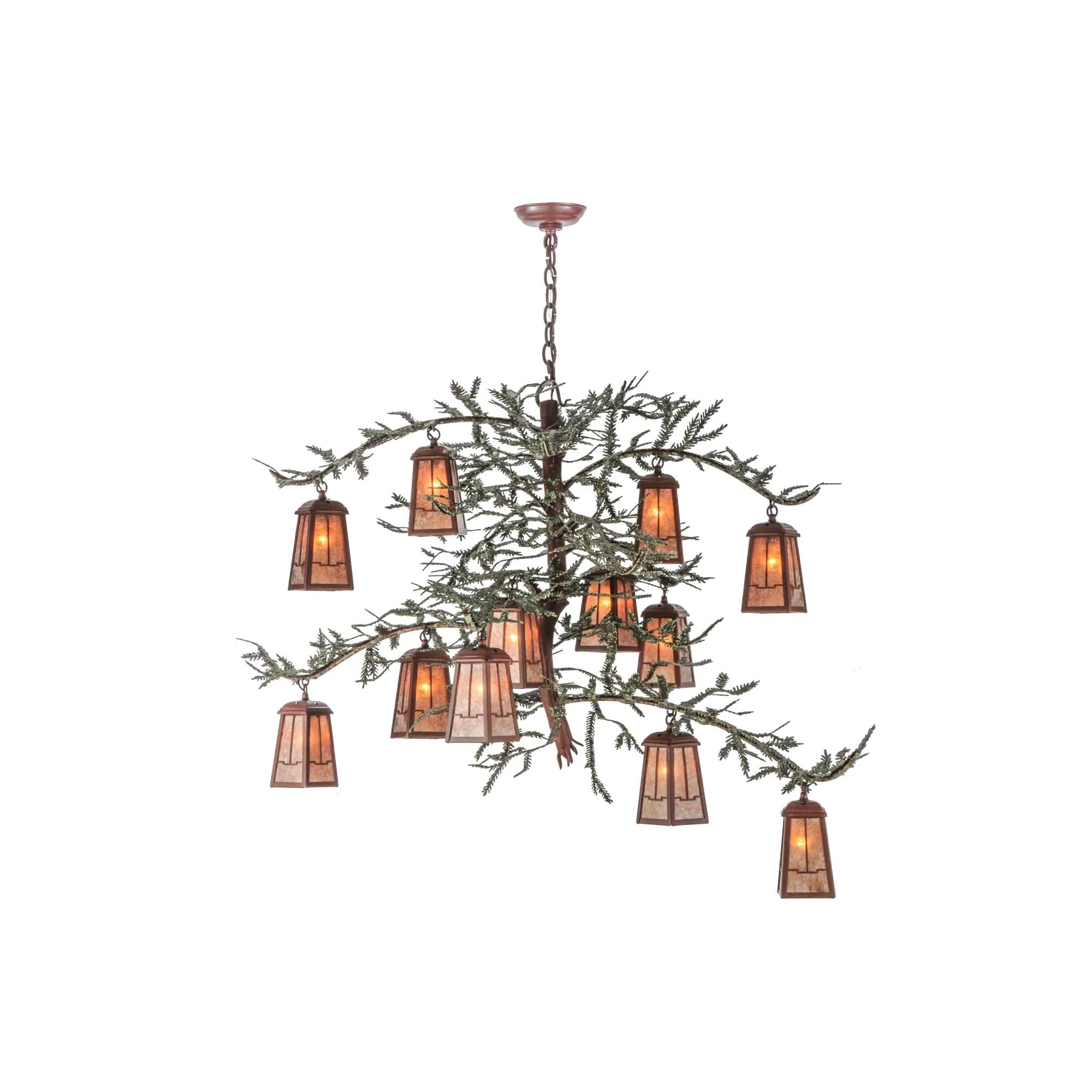 Meyda Lighting 52 Inch 12 Light Led Semi Flush Mount Cp248275 - Image 1