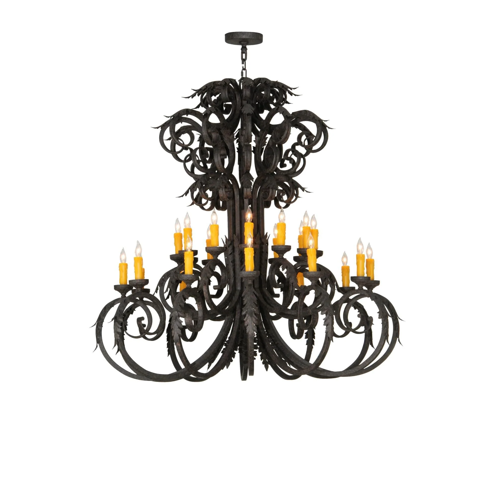 Meyda Lighting 50 Inch 24 Light Semi Flush Mount Cp248324 - Image 1
