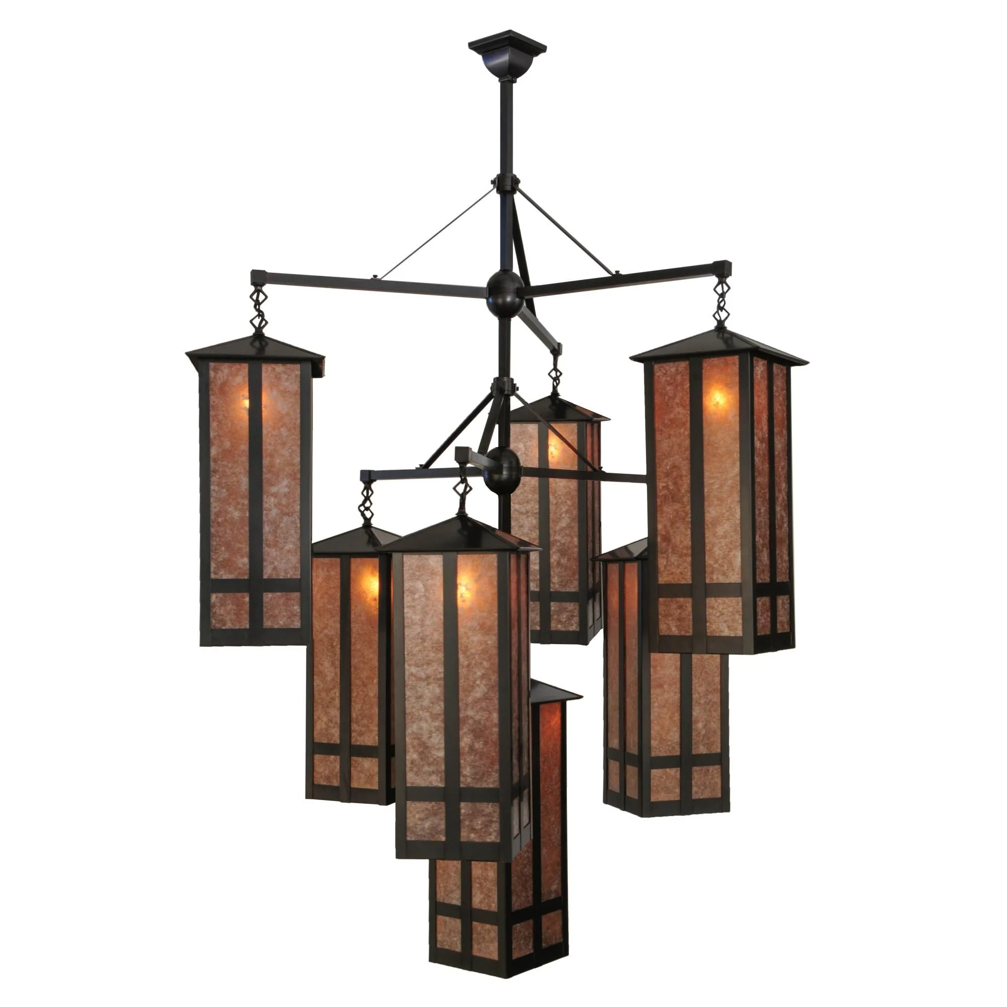 Meyda Lighting 47 Inch 7 Light Semi Flush Mount Cp248359 - Image 1